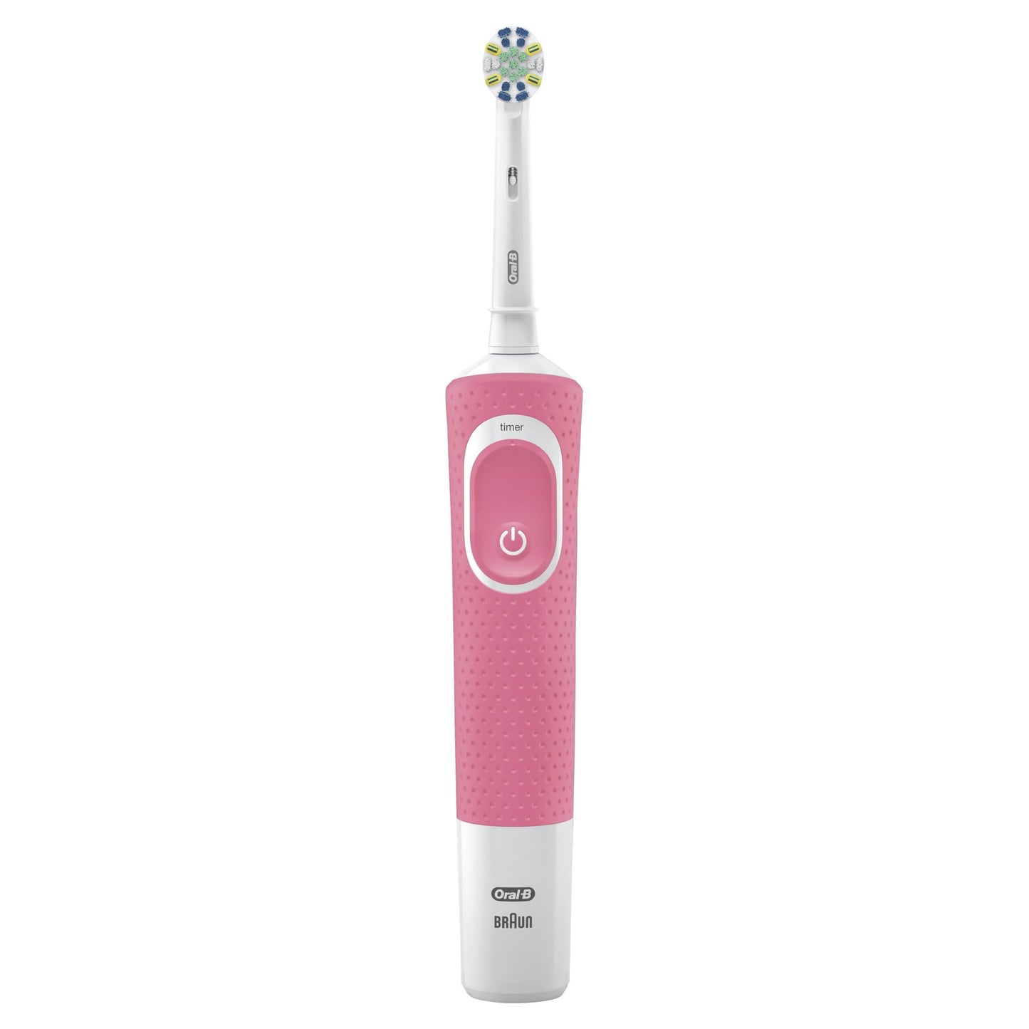 Oral-B Toothbrush, Vitality Flossaction Rechargeable Electric Toothbrush, Pink, Adults & Children 3+