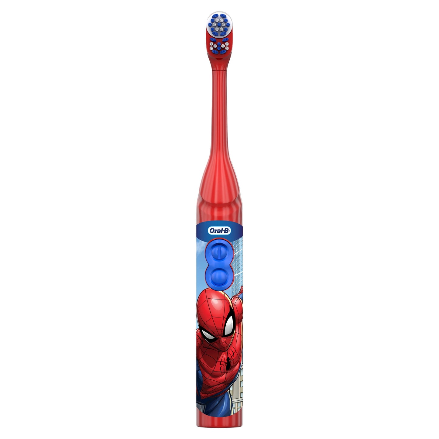 Oral-B Kids Toothbrush, Battery Toothbrush featuring Marvel's Spiderman, Soft Bristles, for Kids 3+