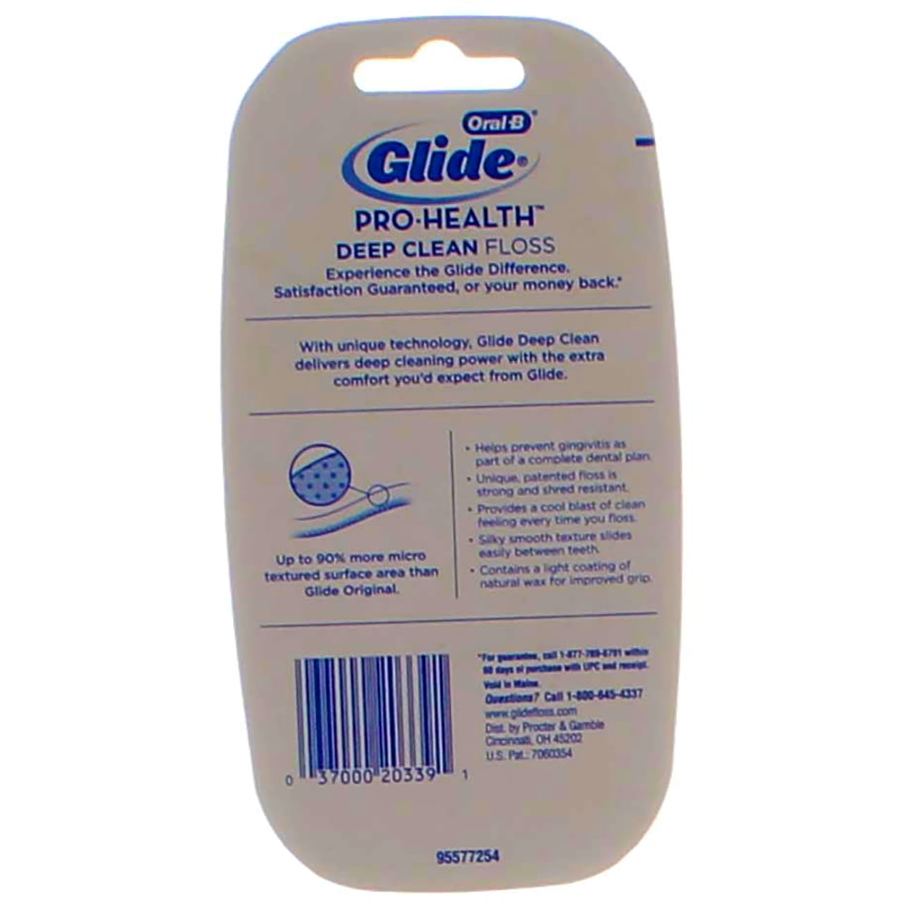 Oral-B Glide Pro- Health Deep Clean Floss, Cool Mint Flavour - 80 Mtr , 3 Pack