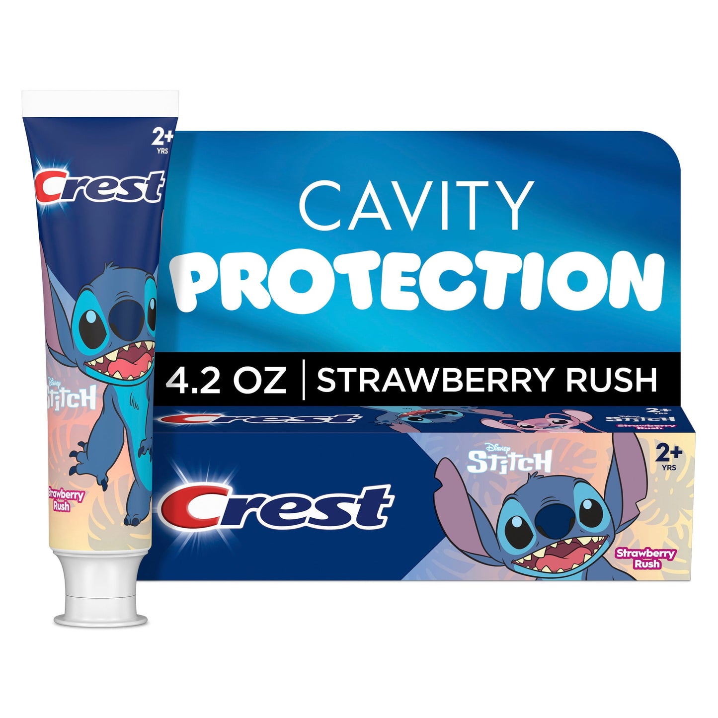 Oral-B Lilo & Stitch Battery Toothbrush and Crest Stitch Toothpaste Bundle
