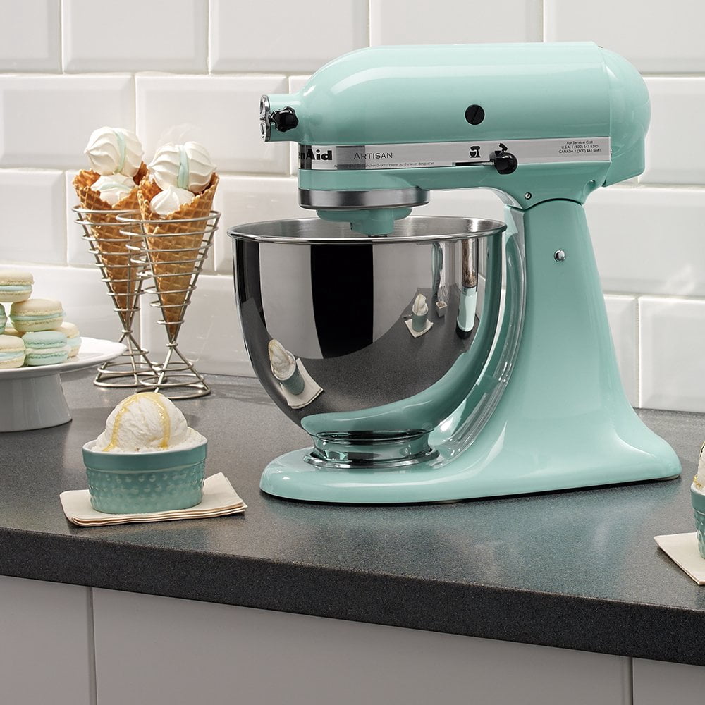 KitchenAid KSM150PSIC Artisan Series 5-Qt. Stand Mixer with Pouring Shield - Ice