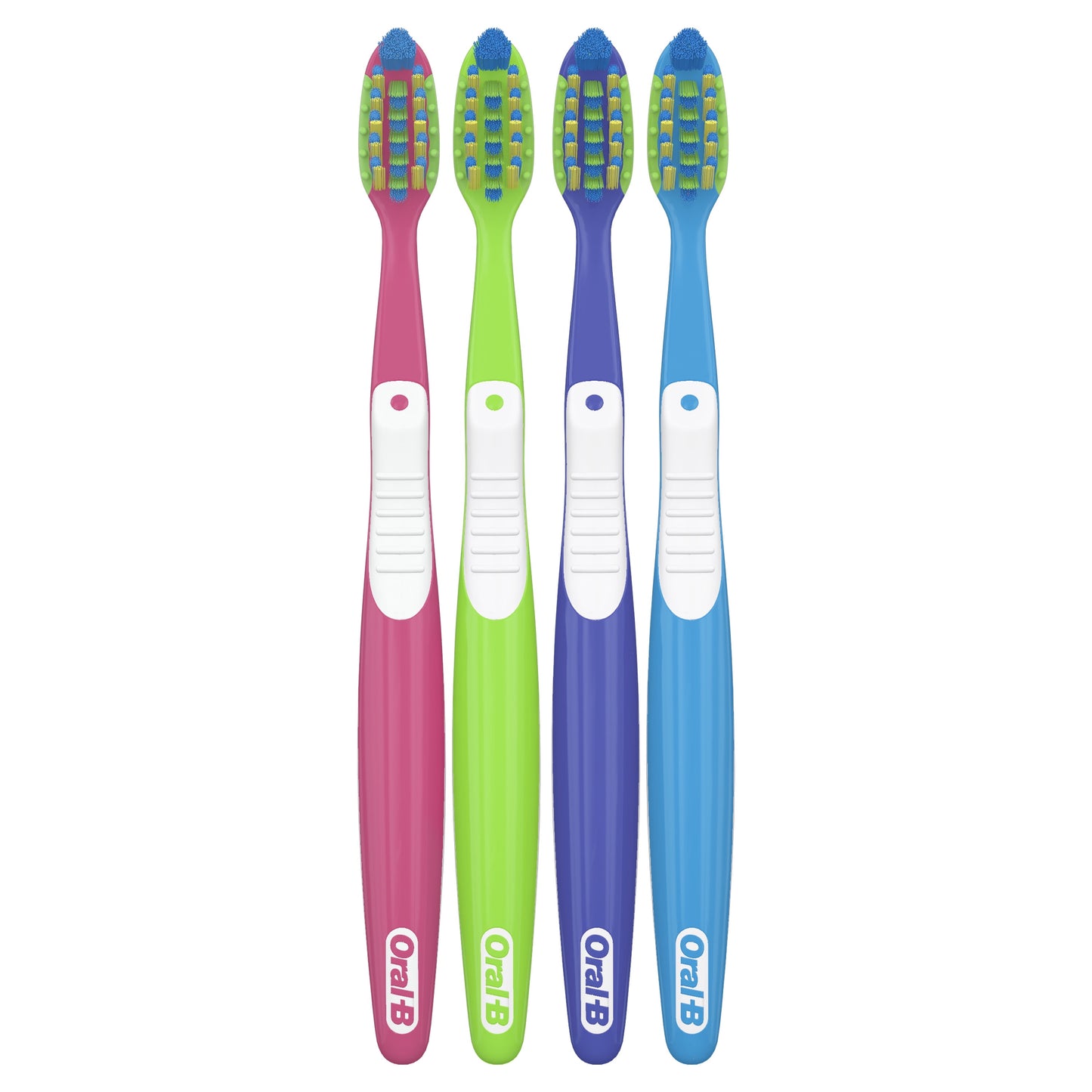 Oral-B CrossAction Vitalizer Toothbrush, Soft, 4 Count