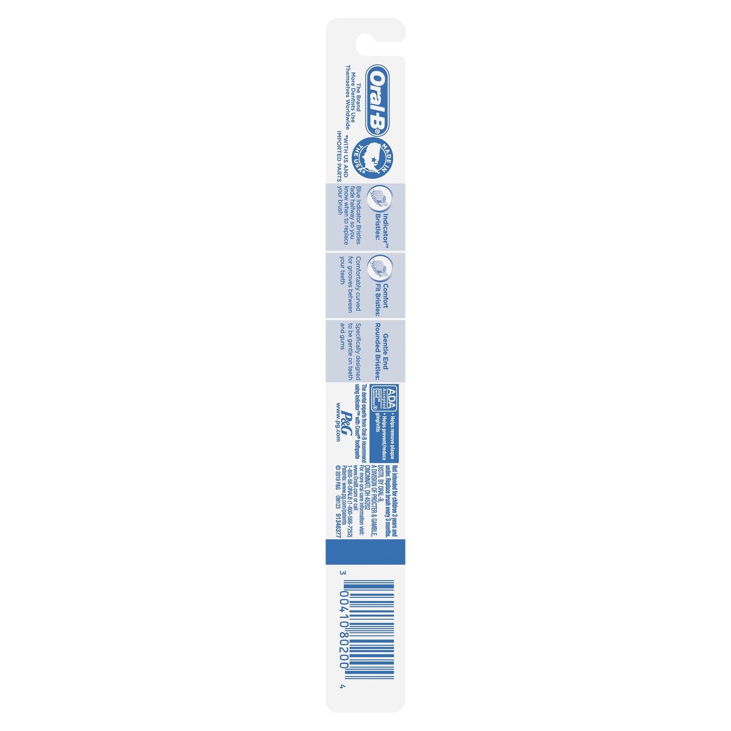 Oral-B Indicator Contour Clean Toothbrush, Soft, 1 Count