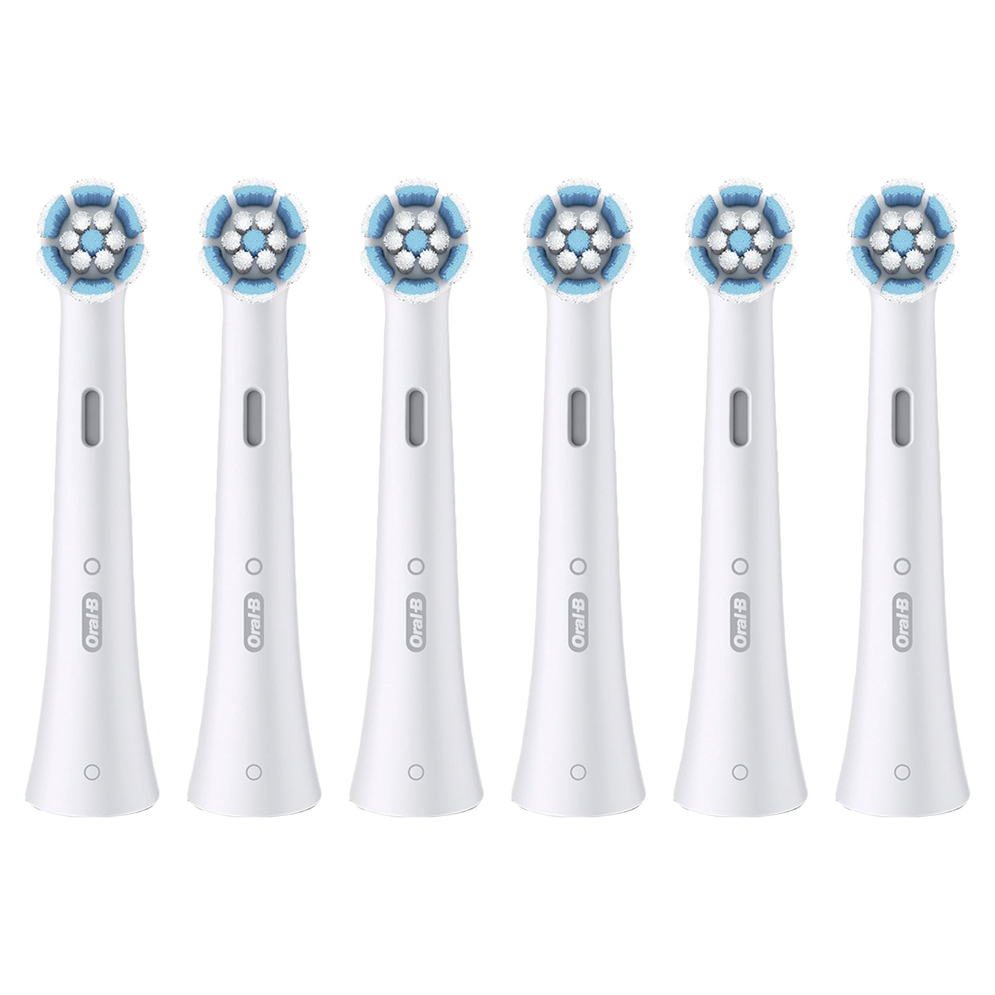 Oral-B Toothbrush Heads, iO Gum & Sensitive Replacement Heads, Electric Toothbrush Brush Heads, White, 6 Count