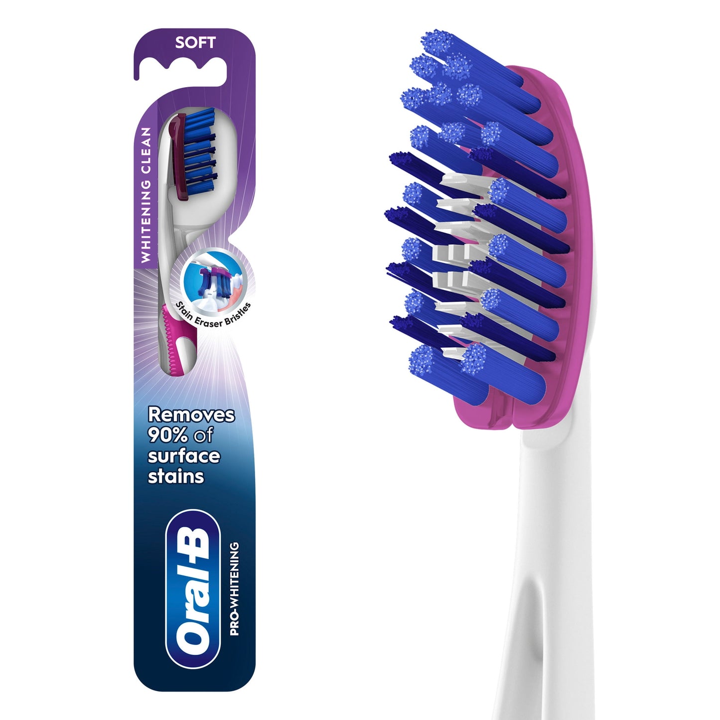 Oral-B Toothbrush Pro Whitening, Soft, 1 Count