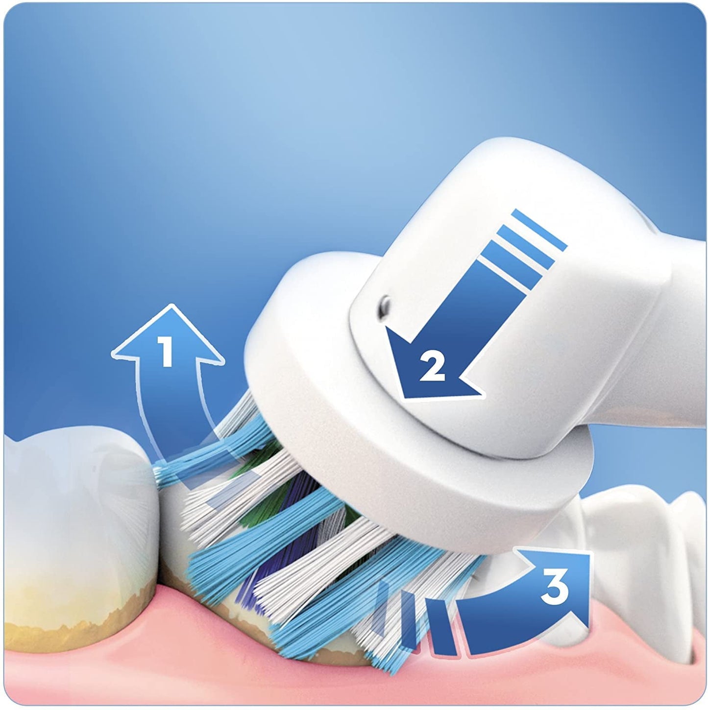 Oral-B Cross Action Electric Toothbrush Replacement Brush Head Refill - 8 count