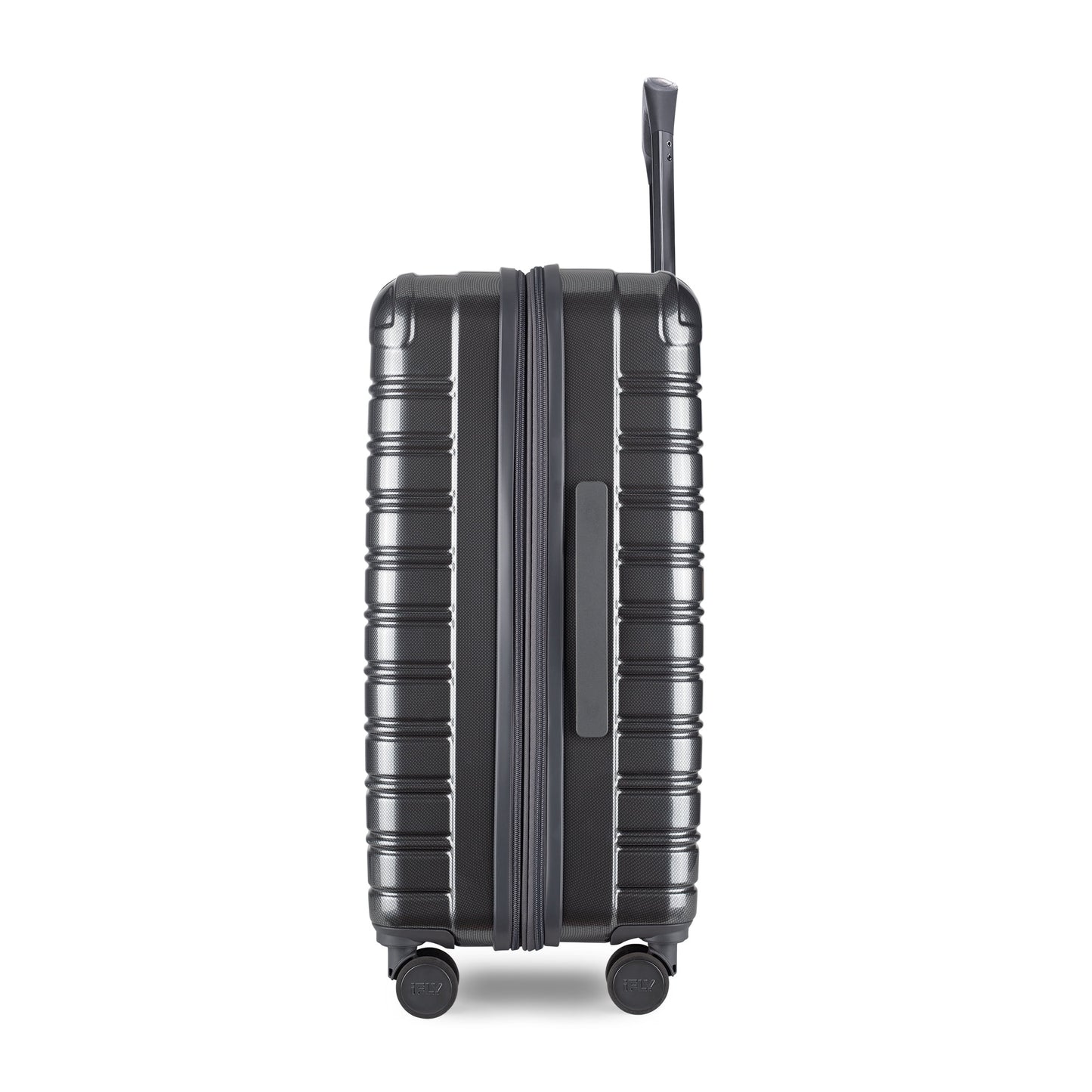 iFLY Fibertech 2-Piece Hardside Luggage Set – 20" Carry-On &amp; 28" Checked Suitcase, Rose Gold