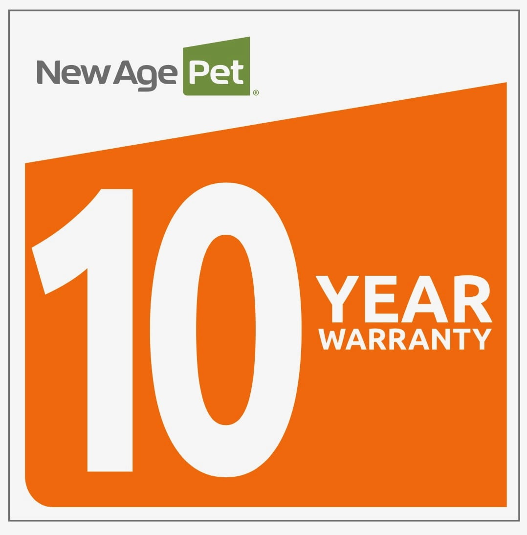 New Age Pet ECOFLEX Aspen Dog Bunk Bed in Grey, Two Memory Foam Cushions