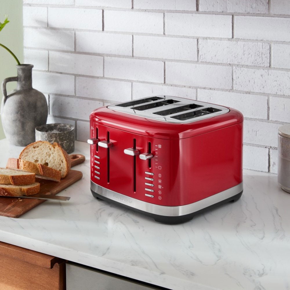 KitchenAid 4 Slice Metal Toaster | Empire Red