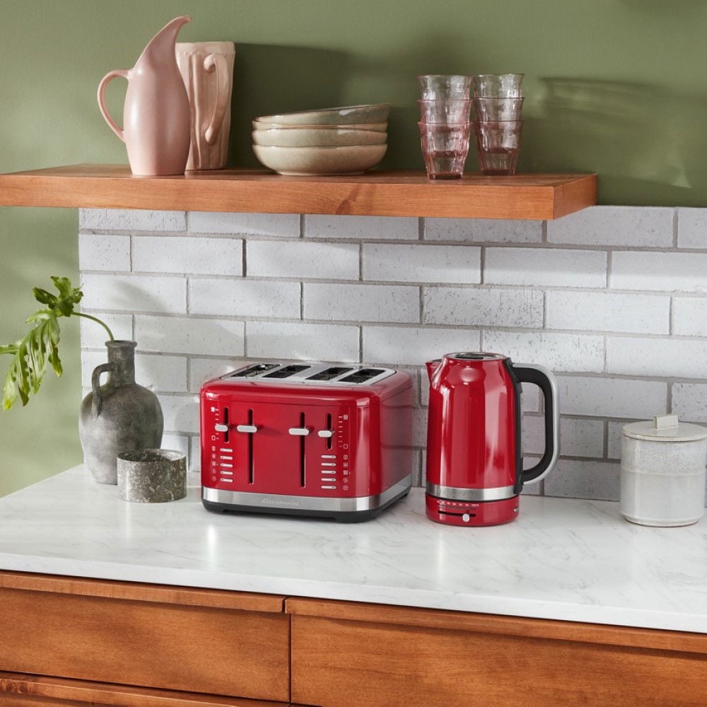 KitchenAid 4 Slice Metal Toaster | Empire Red