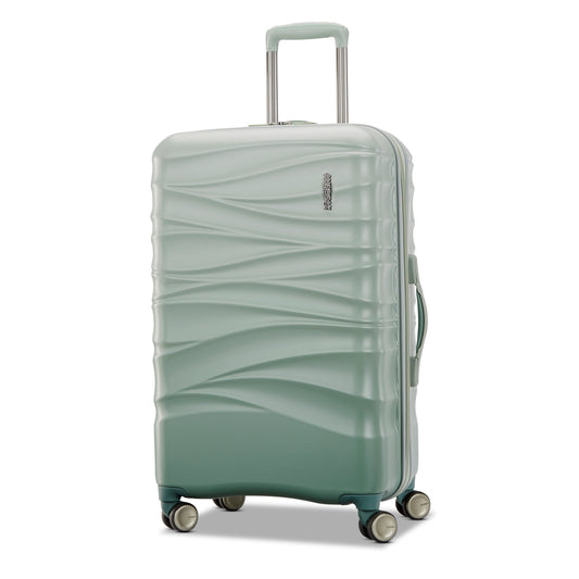 American Tourister Cascade 24" Hardside Medium Checked Upright Spinner Luggage