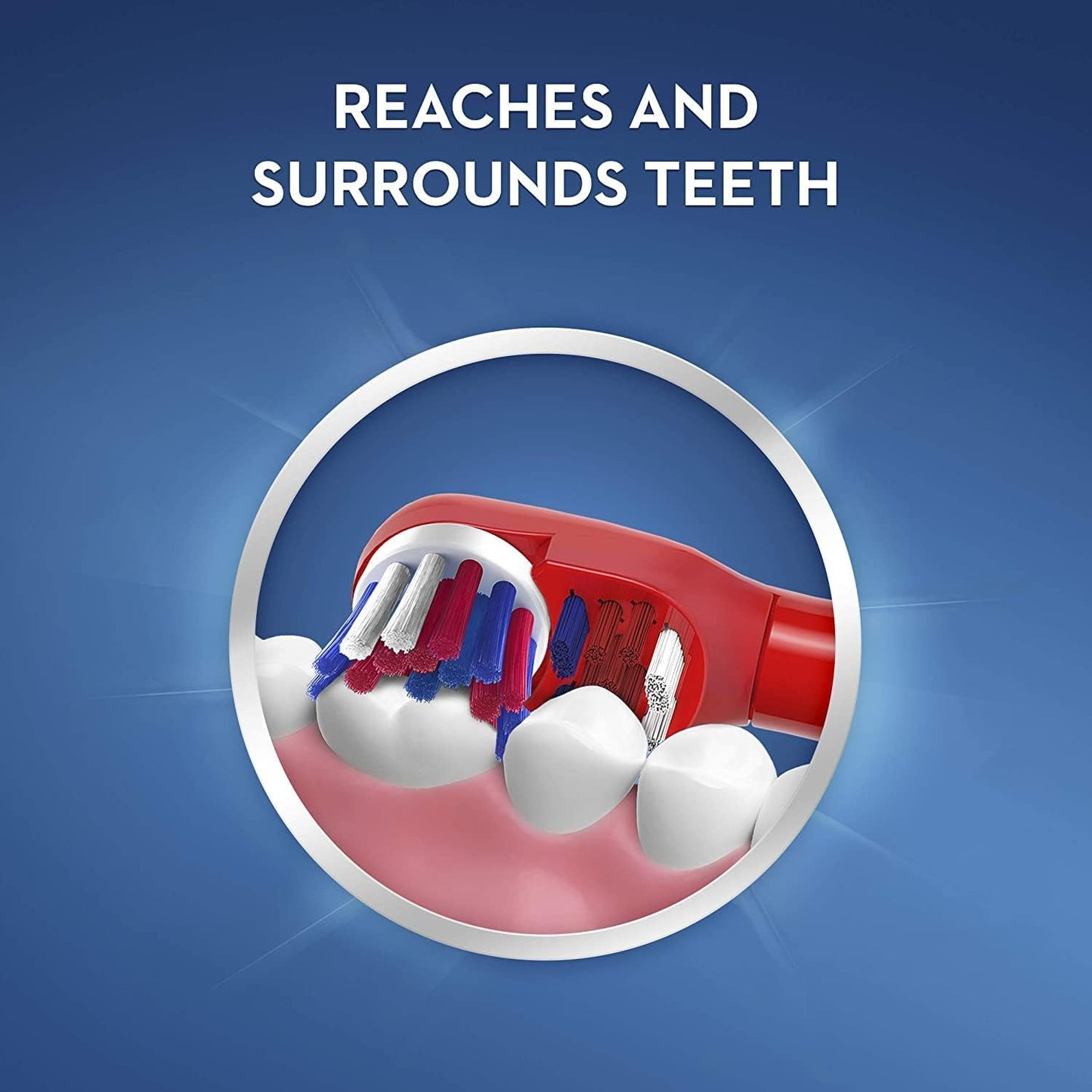 Oral-B Kid's Battery Power Toothbrush featuring Disney's STAR WARS Characters, 3 Count, Red