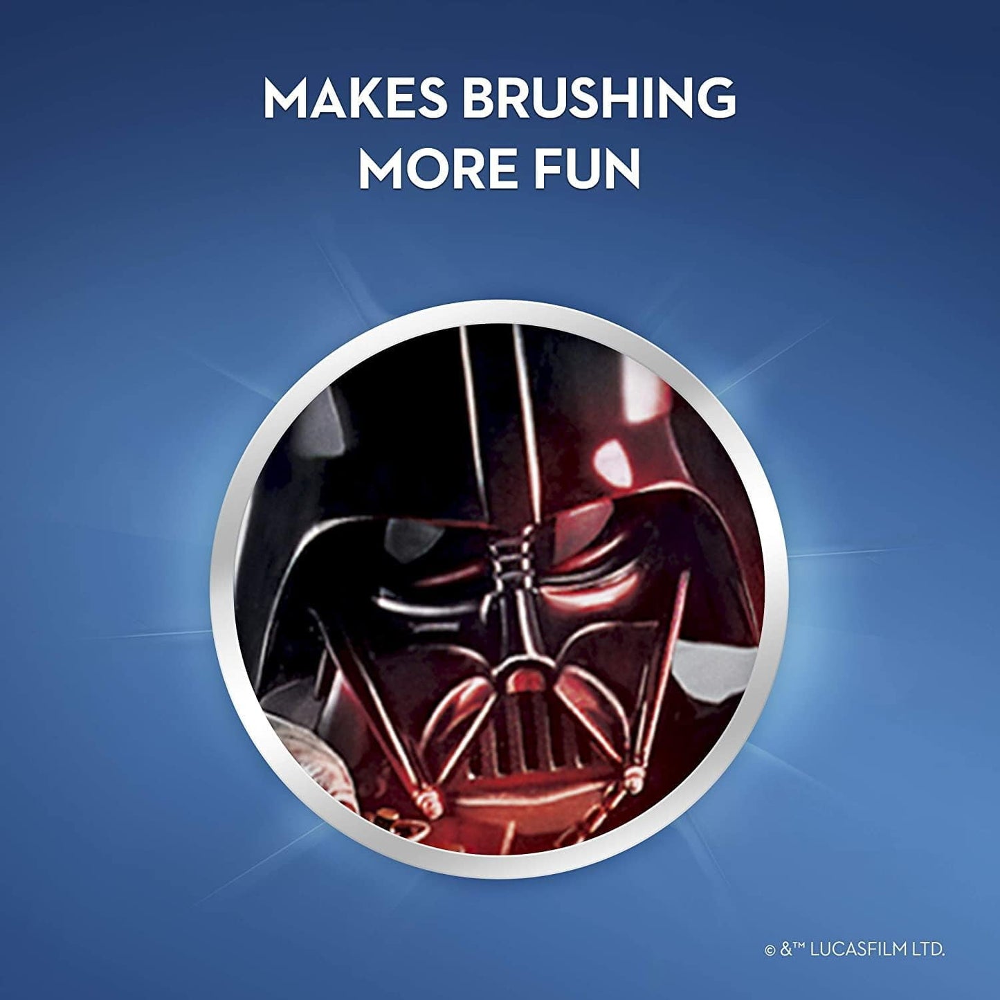 Oral-B Kid's Battery Power Toothbrush featuring Disney's STAR WARS Characters, 3 Count, Red