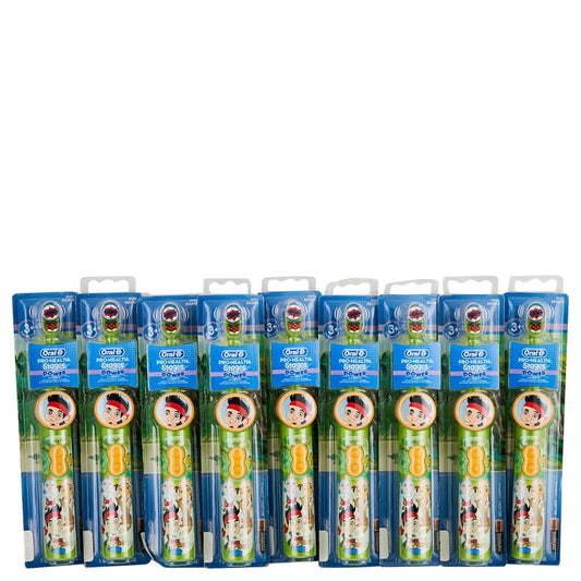 Oral-B Pro Health Stages Power Kids ToothBrush Jake &amp; The Neverland Pirates 9 Ct