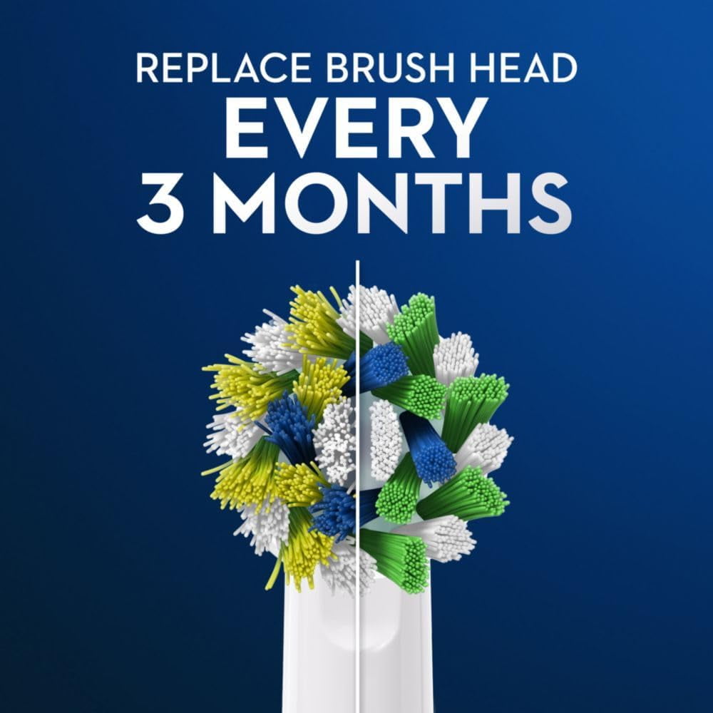 Oral-B Professional Cross Action Replacement Brush Heads, 3 Pk, EB50-3