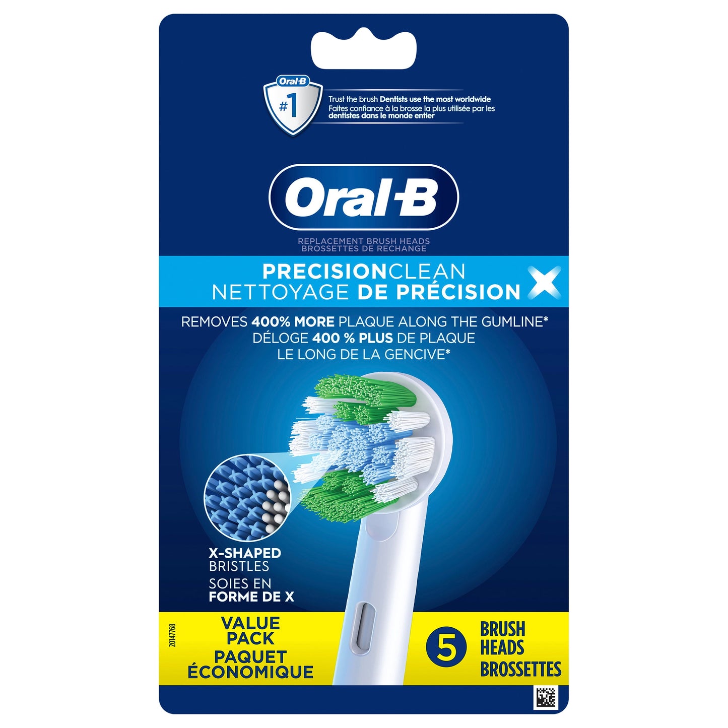 Oral B Precision Clean 5 Replacement Brush Heads