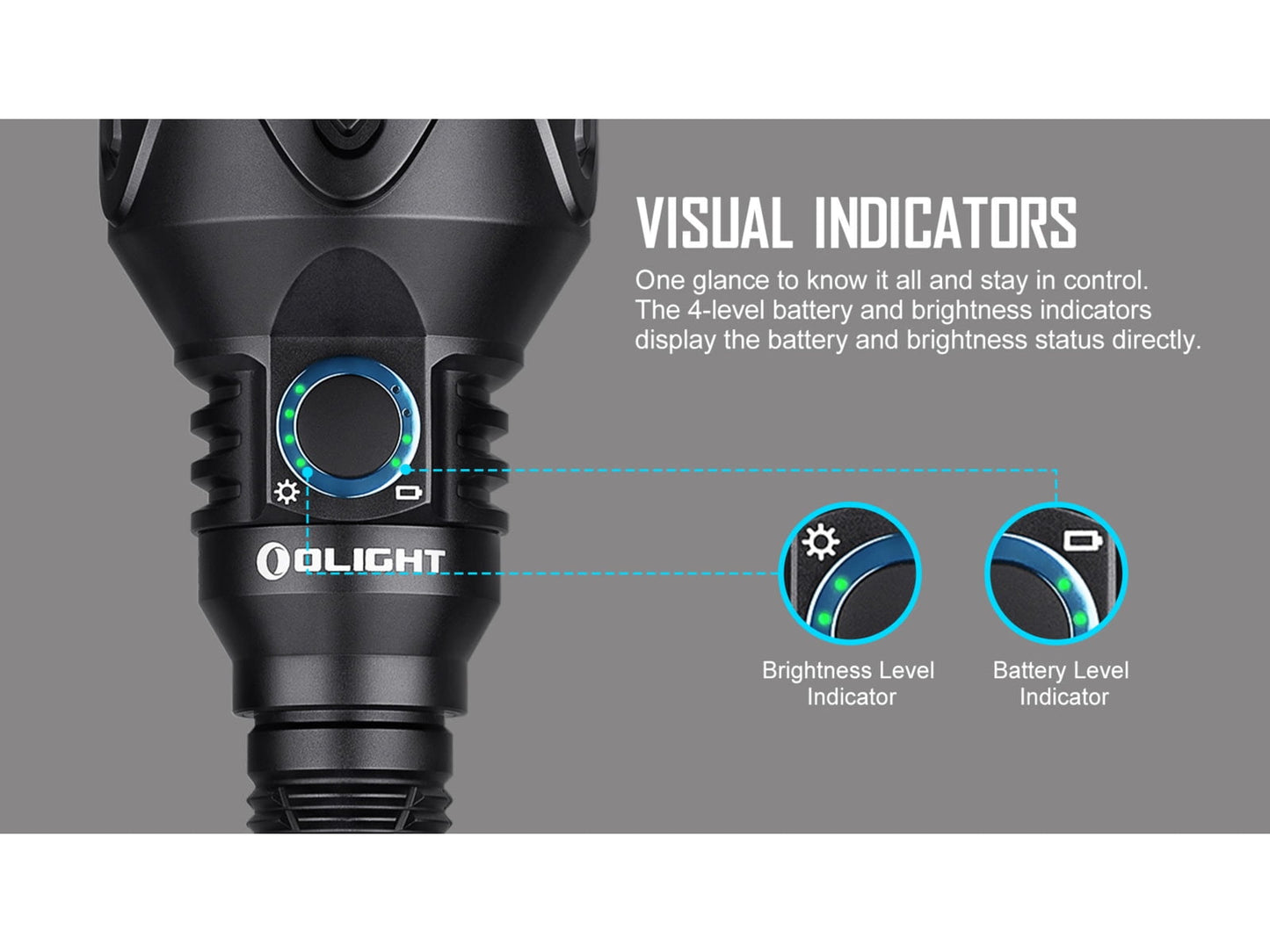 Olight Javelot Pro 2 Long Throw 2500 Lumens LED Rechargeable Flashlight, Black
