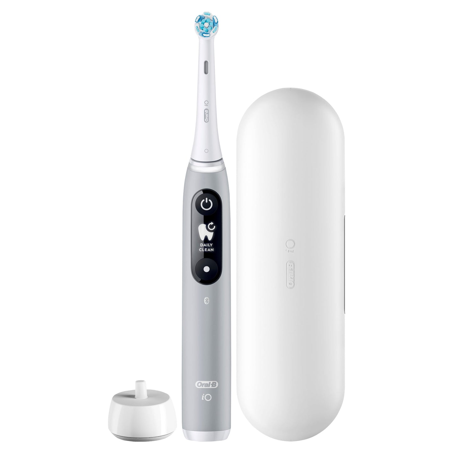 Oral-B Toothbrush, iO Series 6 Electric Toothbrush with (1) Brush Head, Gray Opal