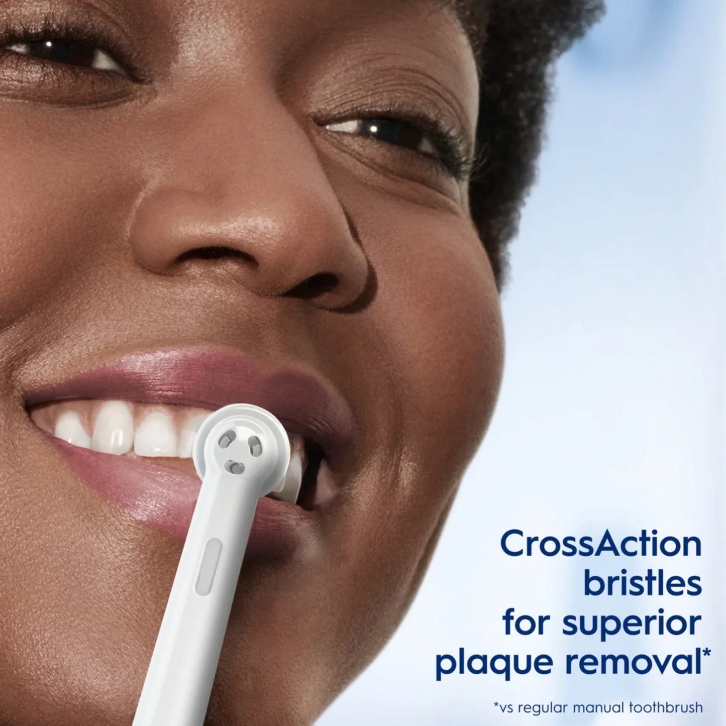Oral-B Toothbrush, Pro 500 + Electric Toothbrush with (2) Brush Heads, Rechargeable, Black