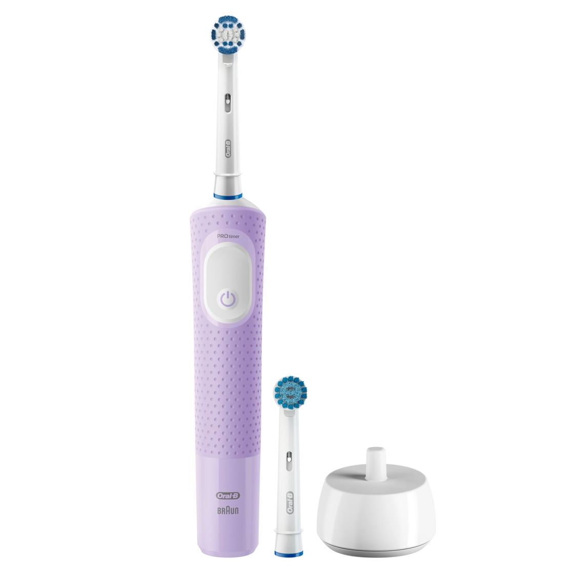 Oral-B Toothbrush, Pro 500 + Electric Toothbrush with (2) Brush Heads, Rechargeable, Black