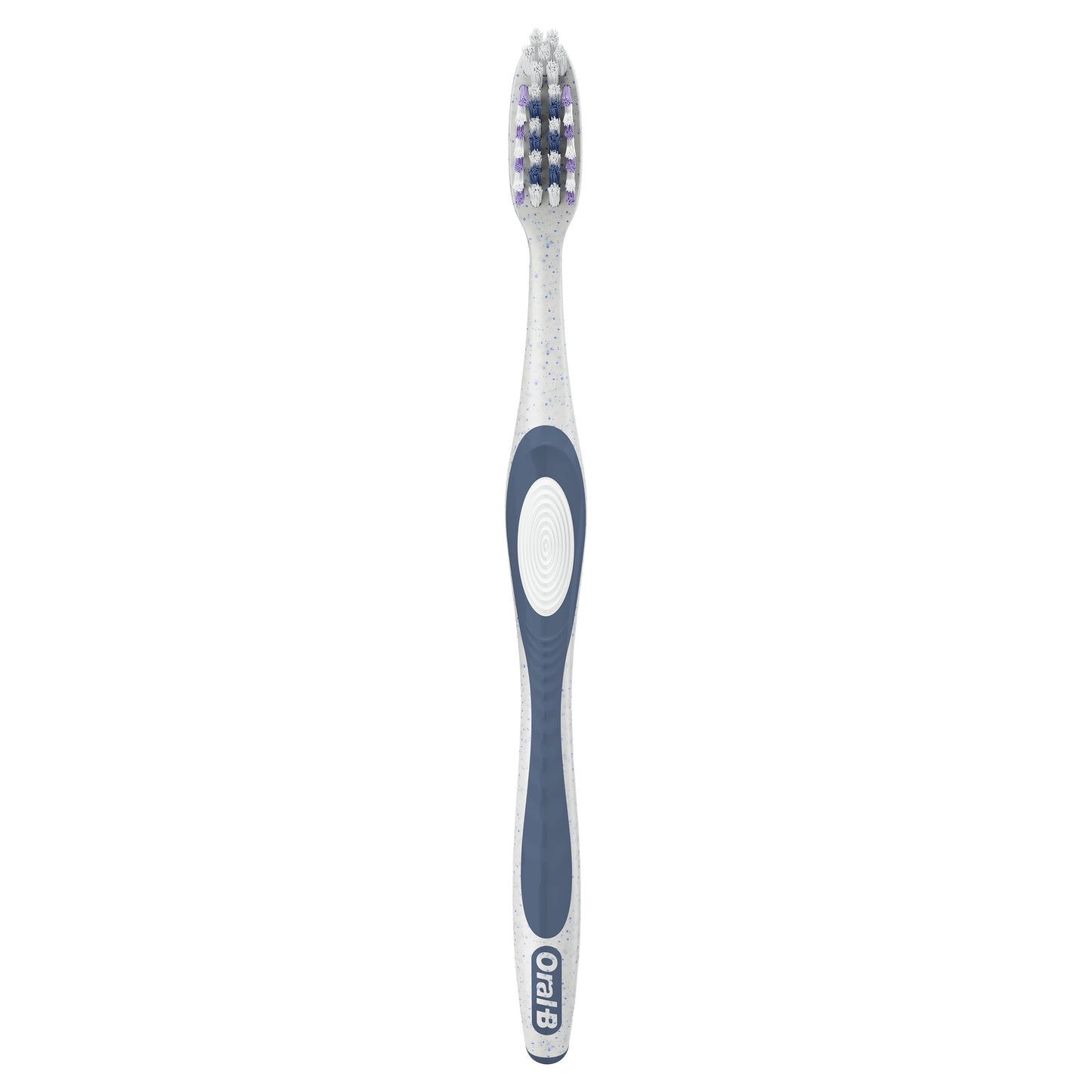 Oral-B CrossAction Eco Manual Toothbrush, Medium Bristles, 1 Count, for Adults and Children 3+