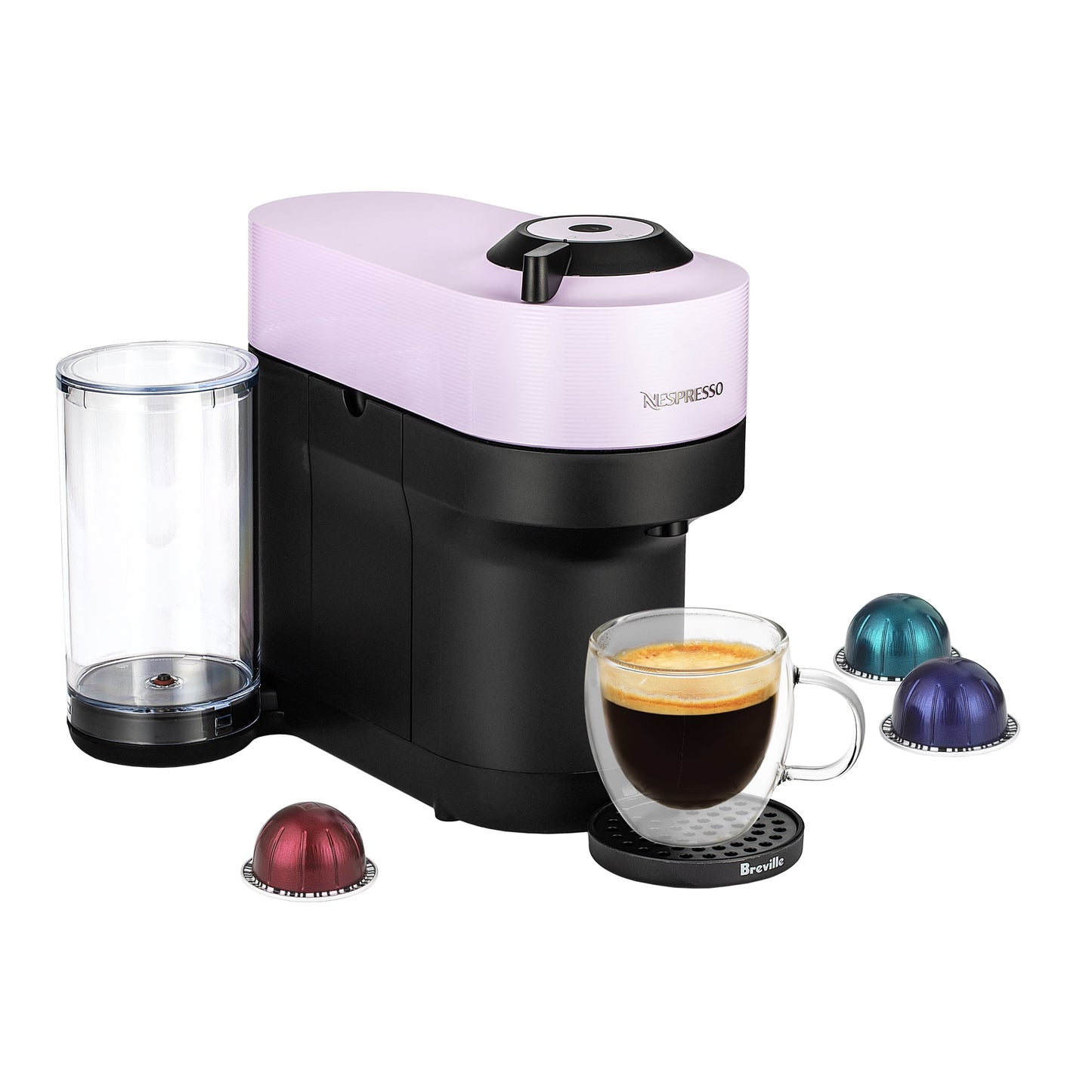 Nespresso Vertuo Pop+ Bundle by Breville, Lilac