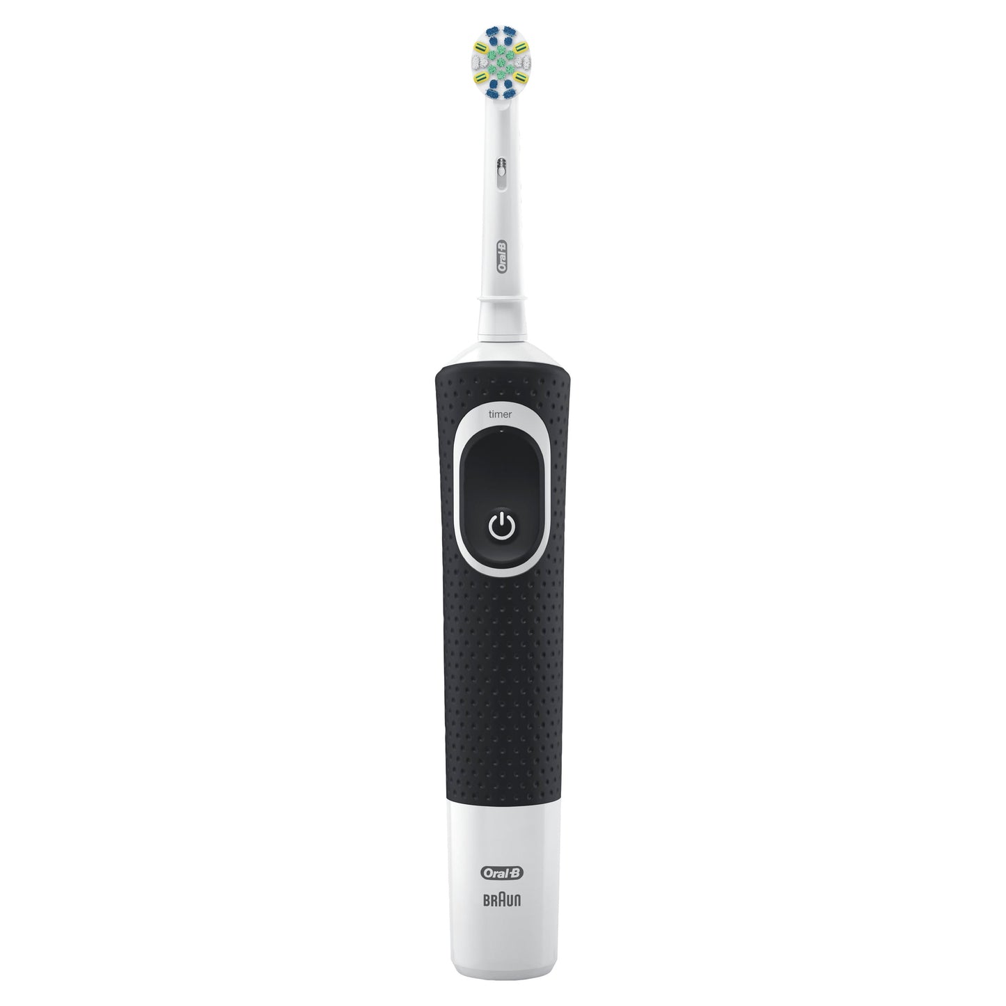 Oral‑B Floss, Vitality Floss Action Rechargeable Electric Toothbrush, Black, 1 Count, for Adults &amp; Kids 3+