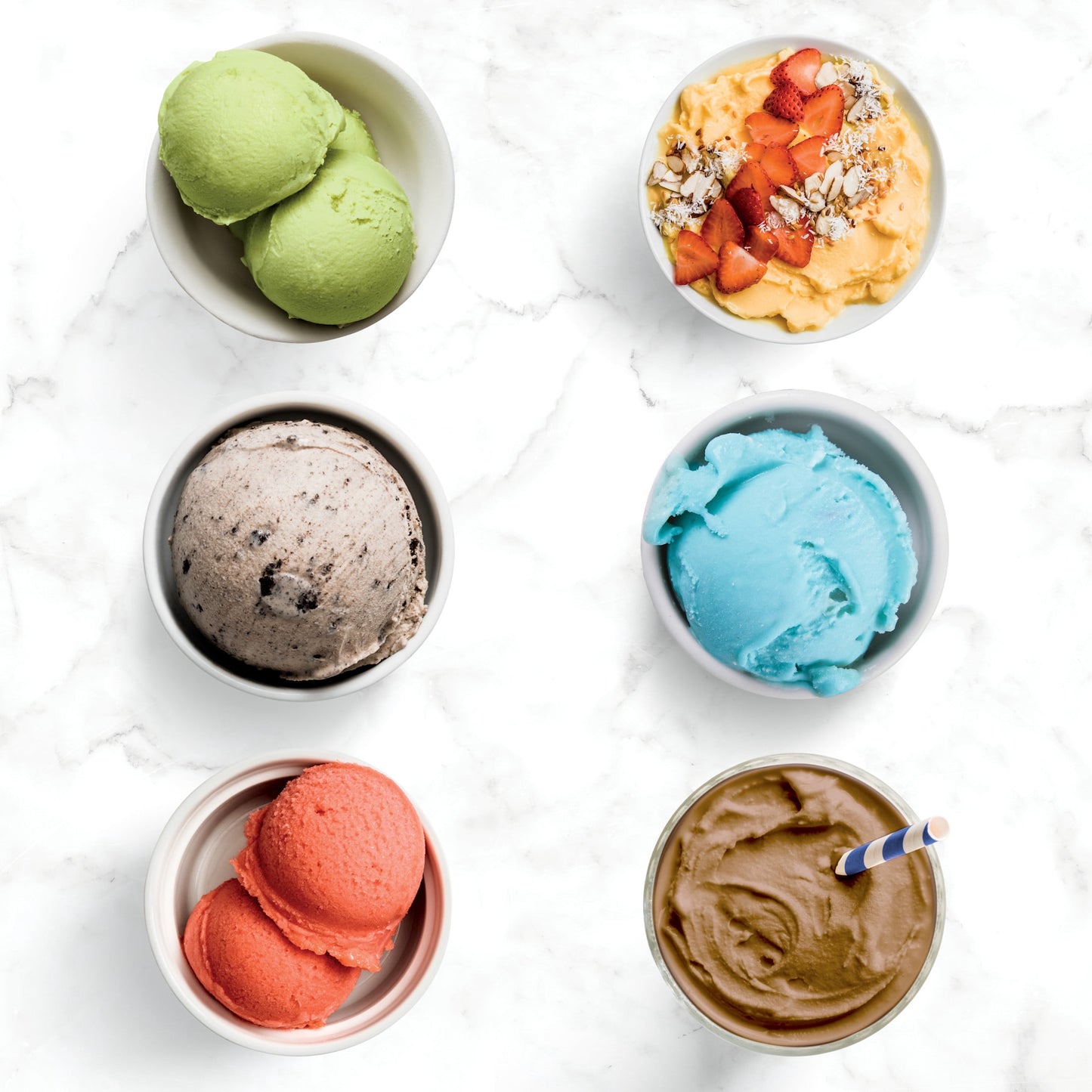 Ninja CREAMi Ice Cream Maker, for Gelato, Mix-ins, Milkshakes, Sorbet, Smoothie Bowl, 7 One-Touch Programs, (2) 16 Oz Pint Containers &amp; Lids, NC301 Cloud Silver