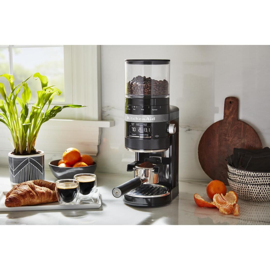 KitchenAid Burr Coffee Grinder, Onyx Black, KCG8433
