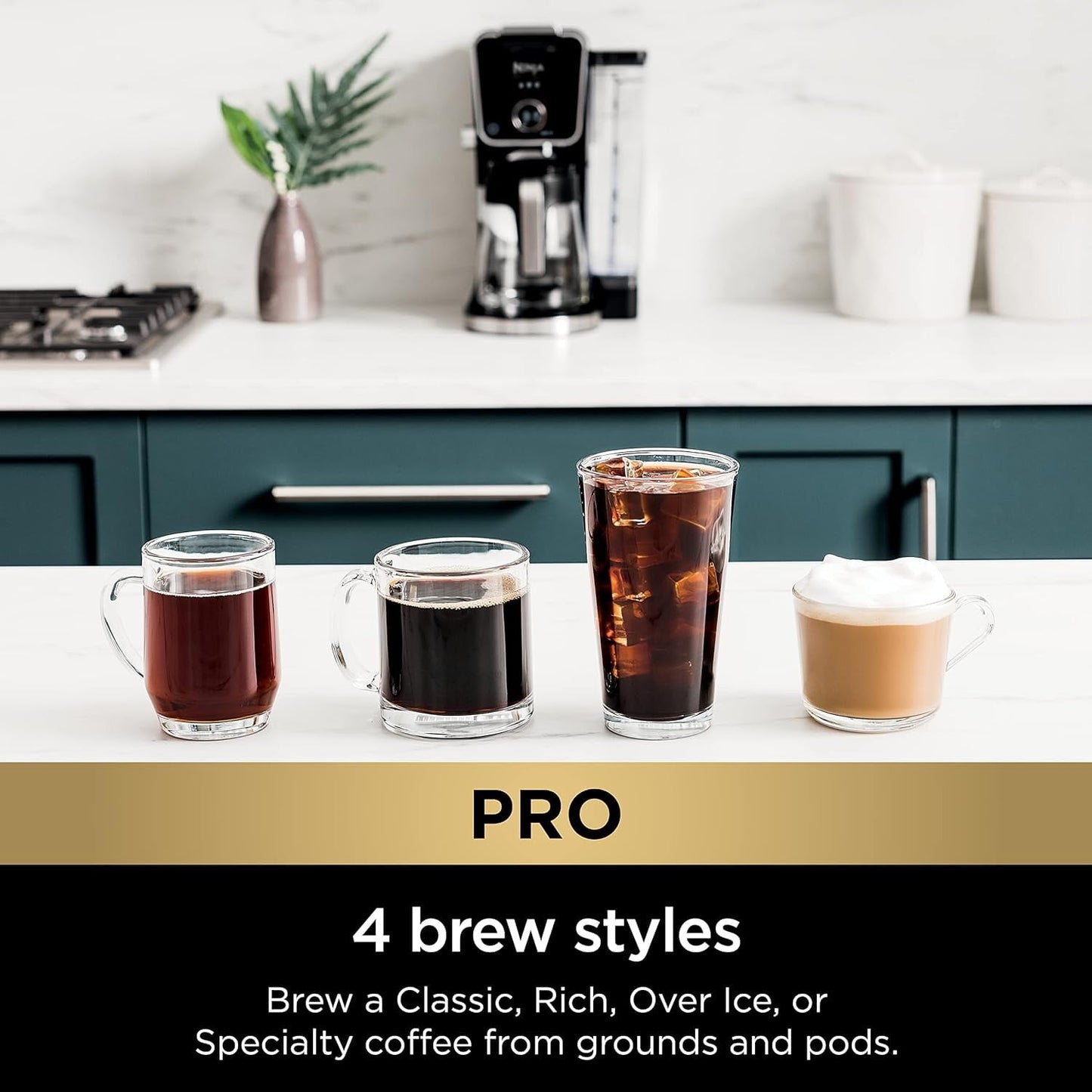 Ninja CFP301 Dual Brew Pro Specialty Coffee System, Black