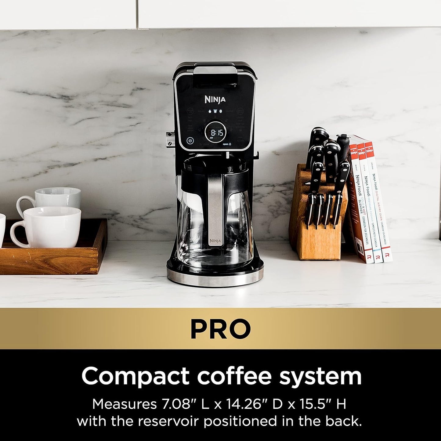 Ninja CFP301 Dual Brew Pro Specialty Coffee System, Black