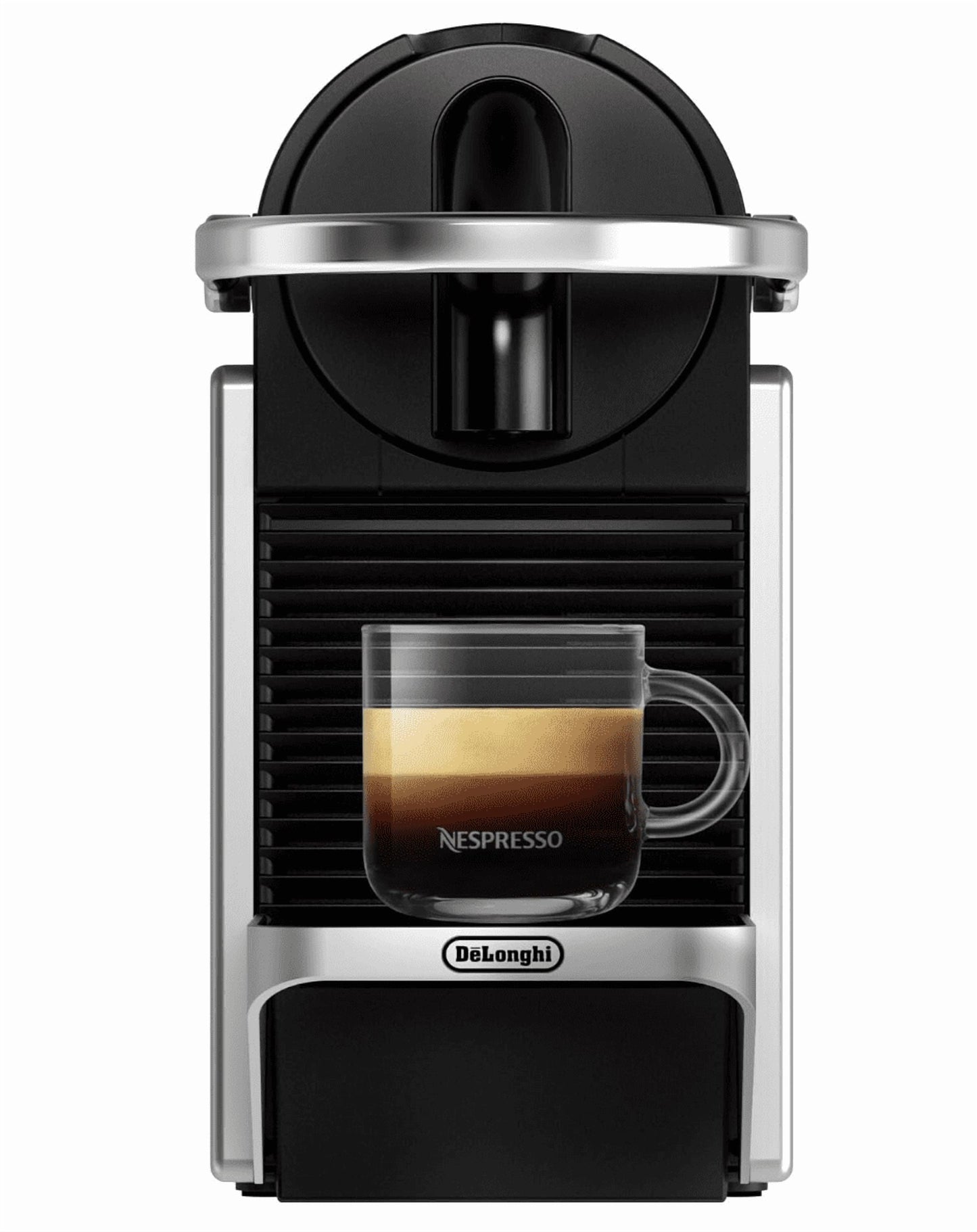 DeLonghi Pixie Silver/Black Nespresso Machine