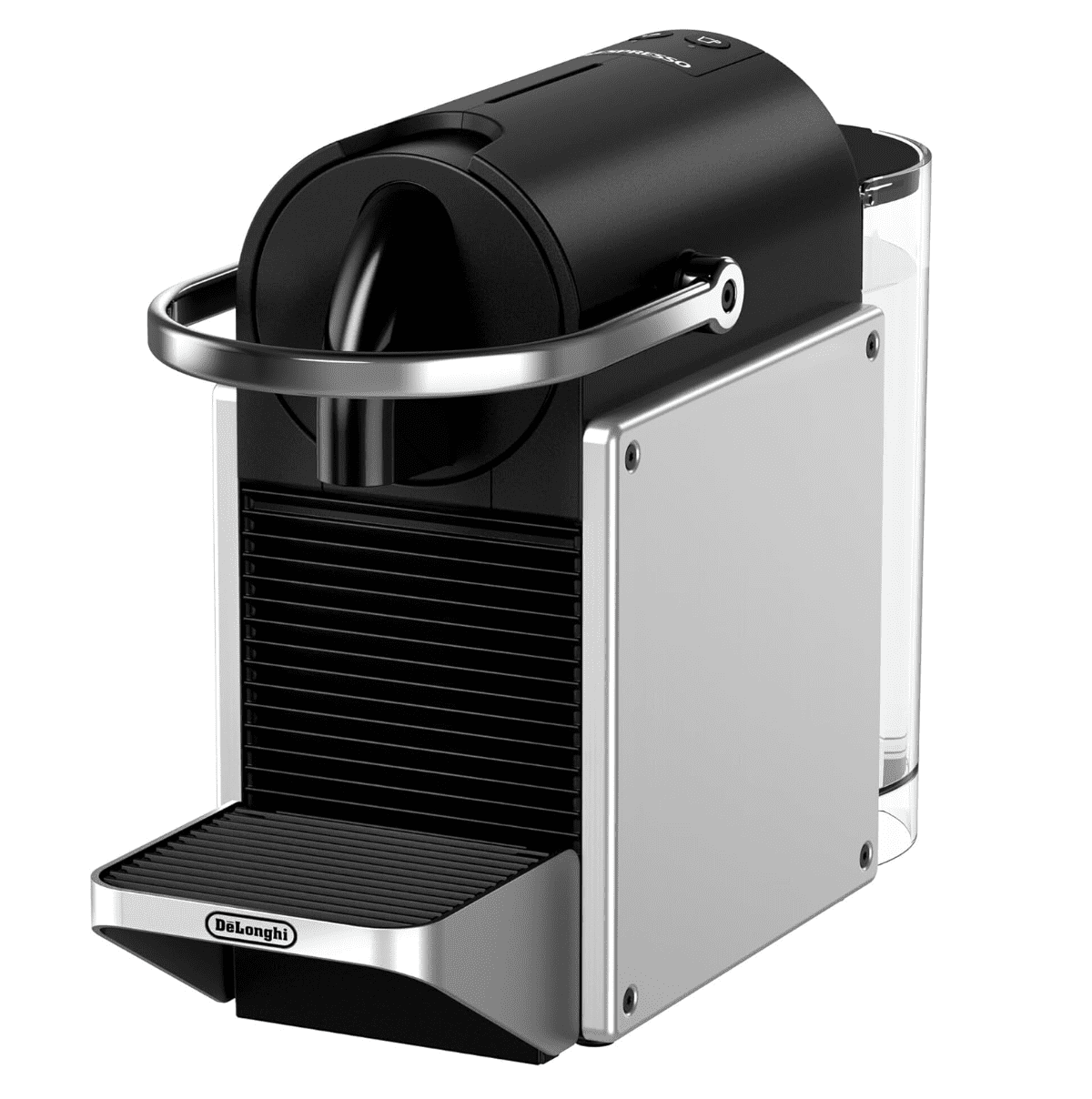 DeLonghi Pixie Silver/Black Nespresso Machine