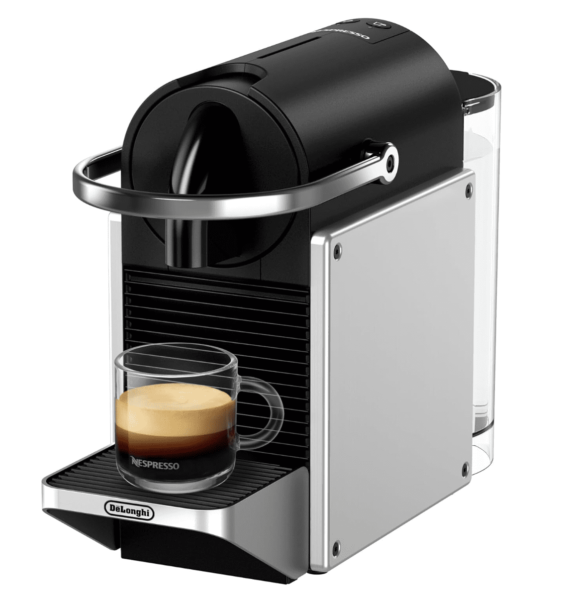 DeLonghi Pixie Silver/Black Nespresso Machine