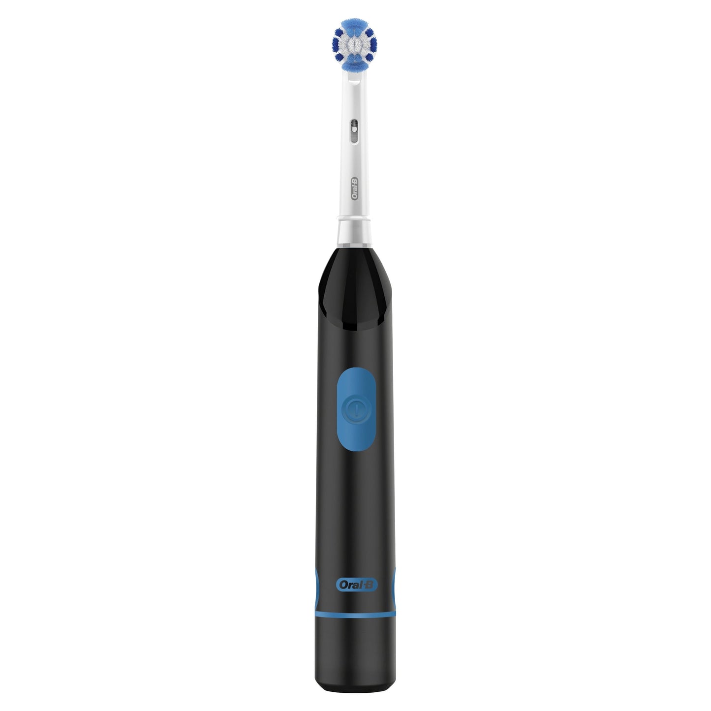 Oral-B Toothbrush, Easy Clean Compact Head Battery Powered Electric Toothbrush, Black, for Adults and Children 3+