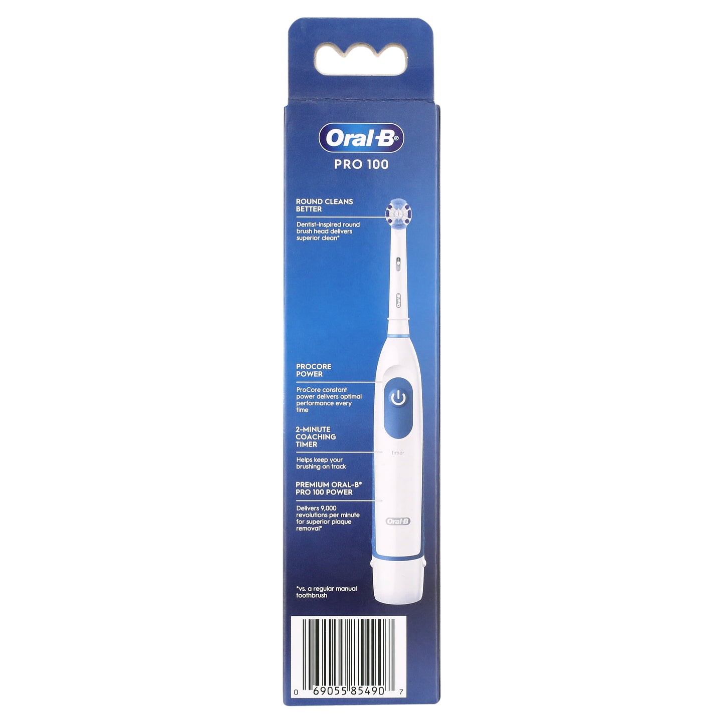 Oral-B Pro Health Clinical Battery Powered Toothbrush, 1 Ct, for Adults and Children 3+