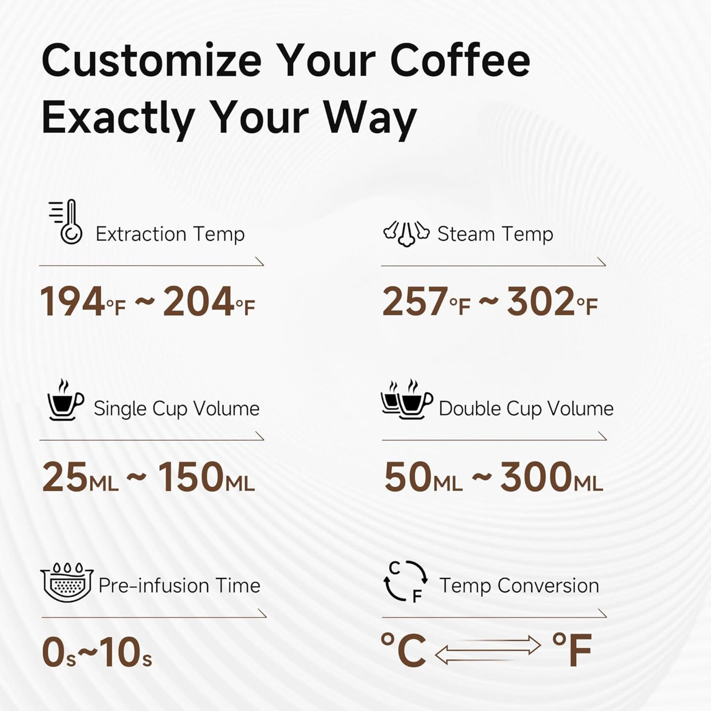 Hibrew H10A-SL 20bar Semi Automatic Espresso Coffee Machine