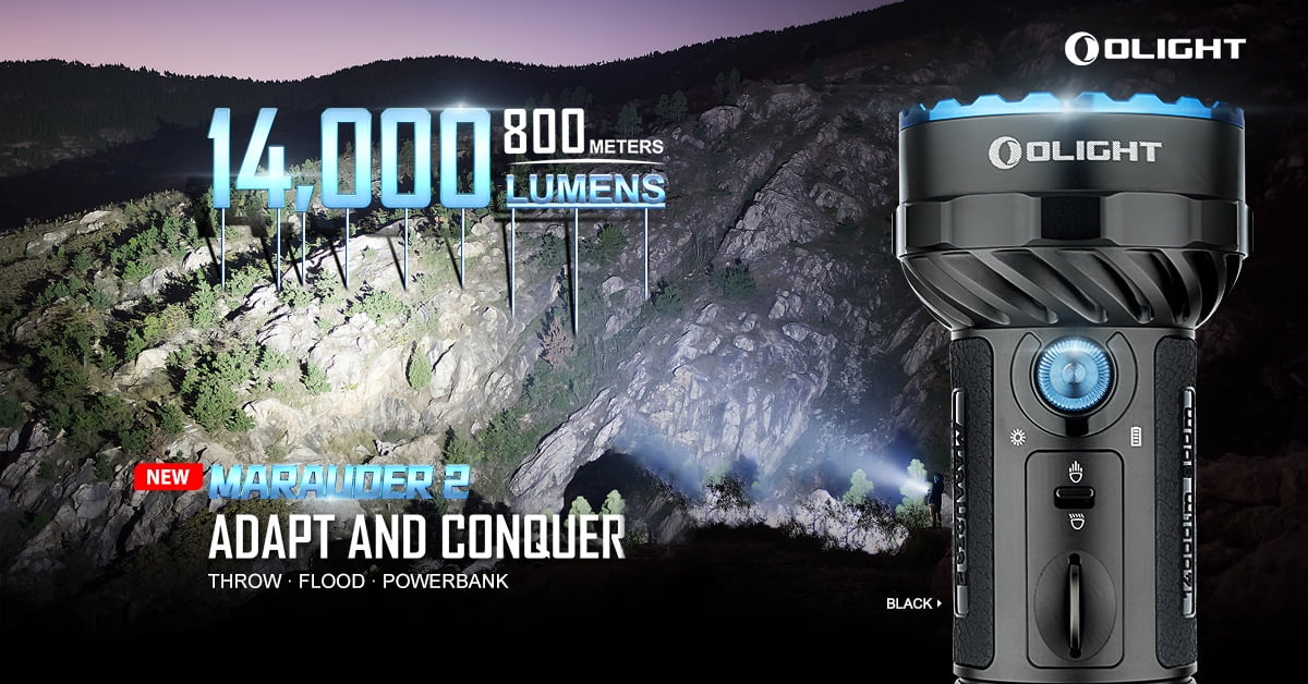Olight LED 14000 Lumens Flashlight