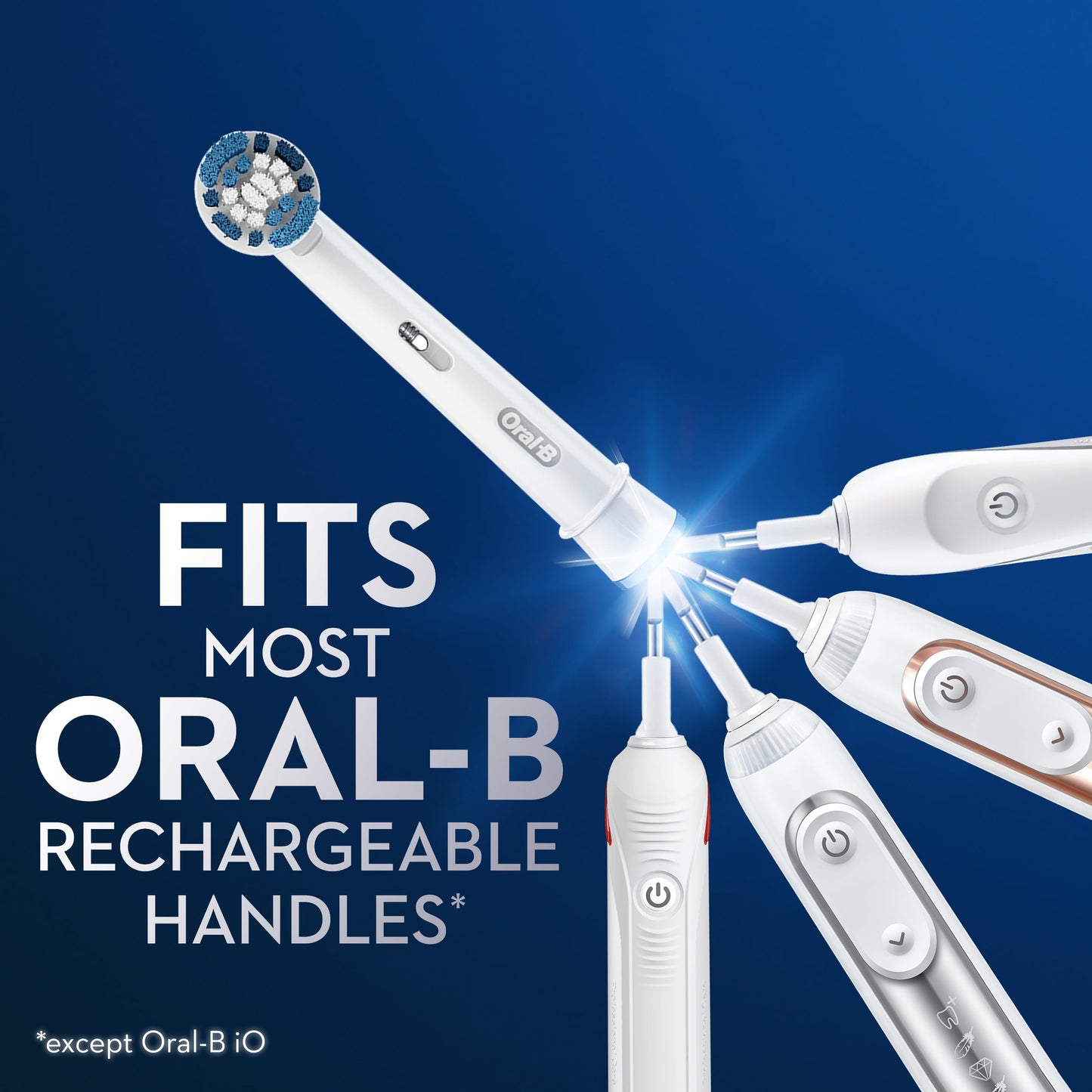 Oral-B PrecisionCleanX X-Filament Replacement Brush Heads, 6 Ct