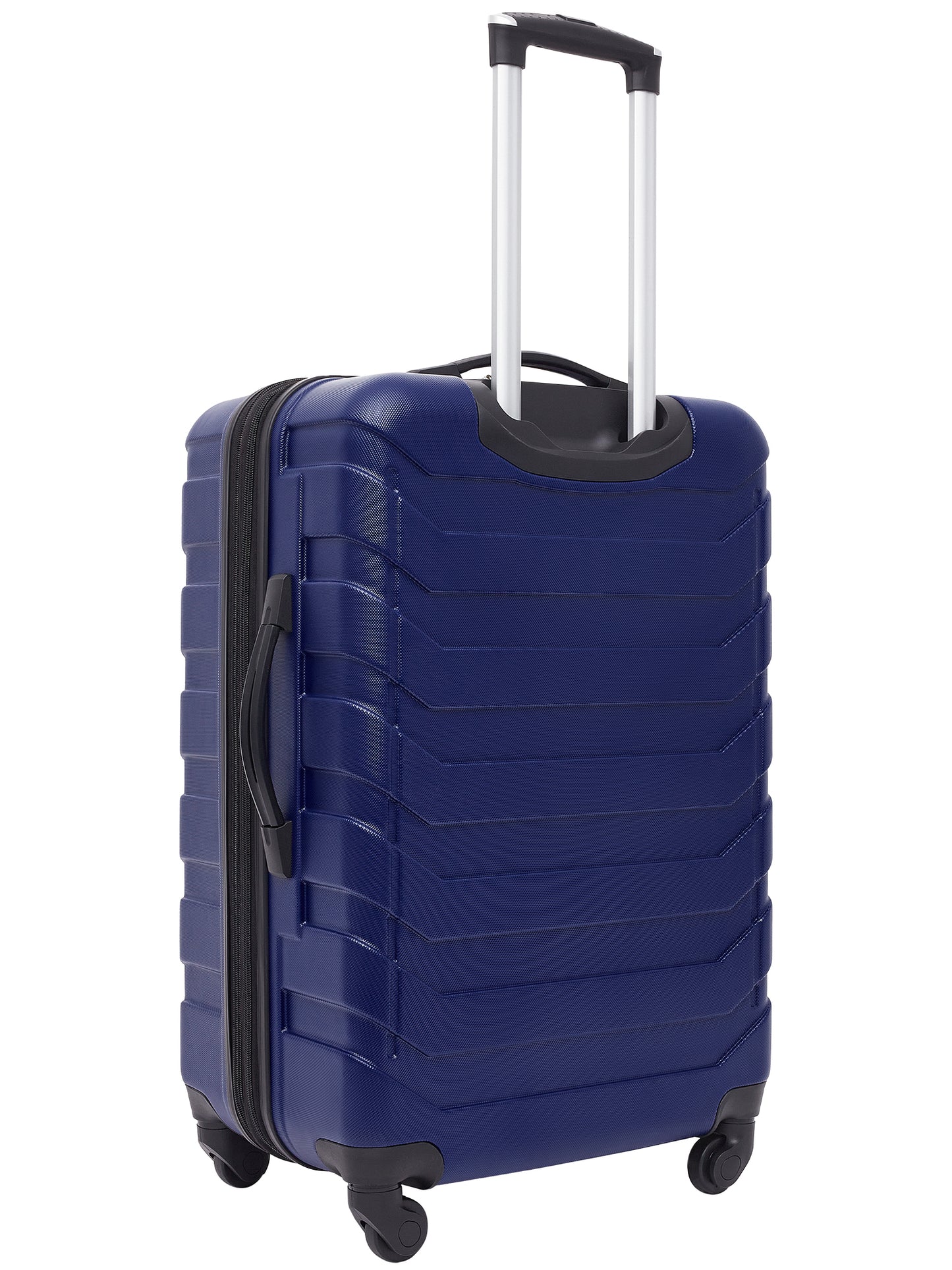 Wrangler 5-Piece Rolling Hard Side Travel Luggage Set, Black