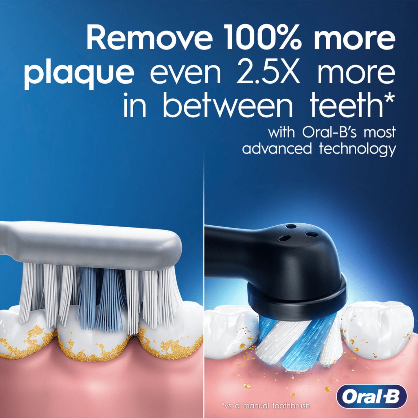 Oral-B Toothbrush, iO Series 4 Electric Toothbrush with (1) Brush Head, Rechargeable, Black