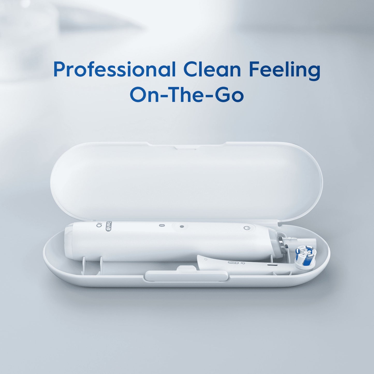Oral-B Toothbrush, iO Series 4 Electric Toothbrush with (1) Brush Head, Rechargeable, Black