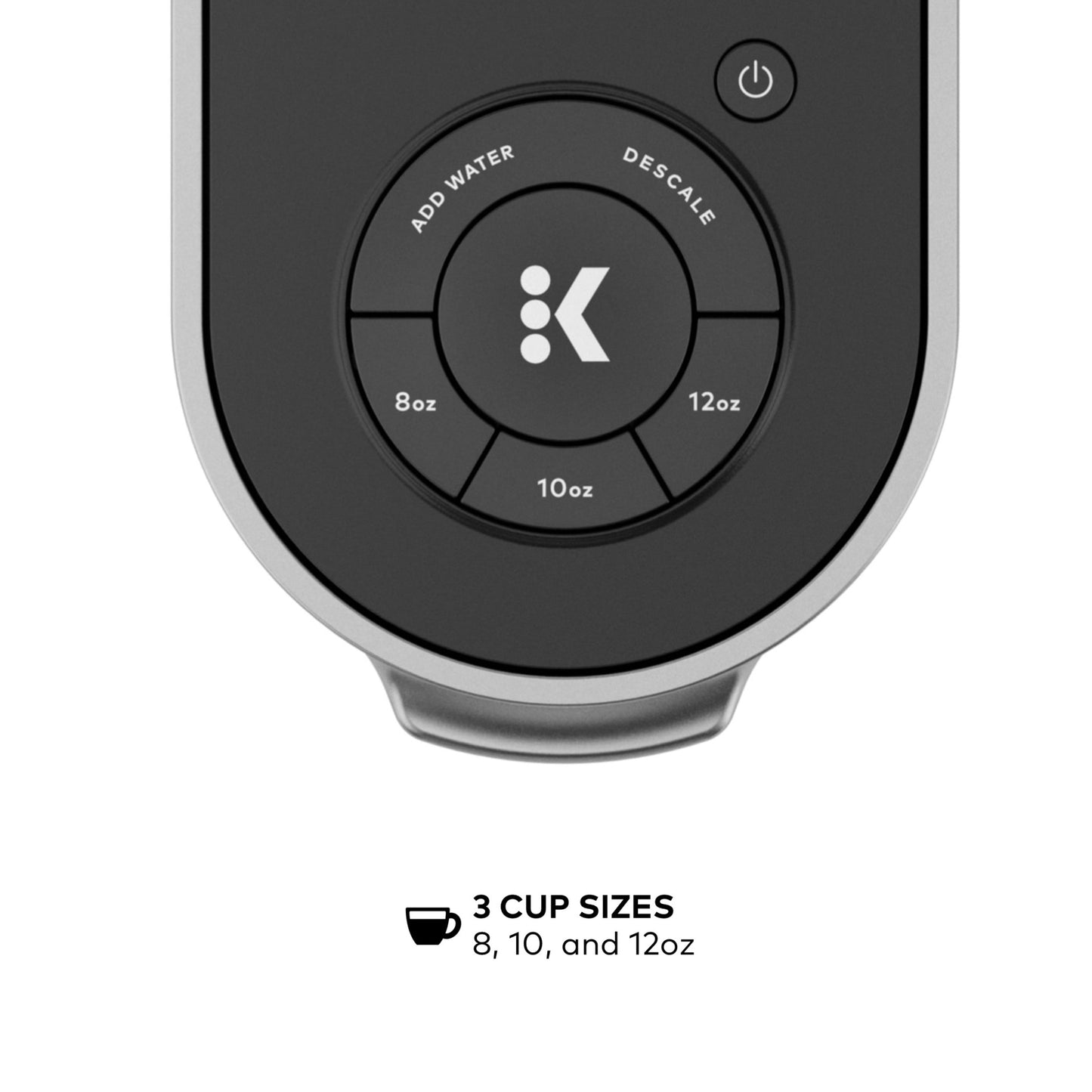 Keurig K-Slim Single Serve K-Cup Pod Coffee Maker, Multistream Technology, Black