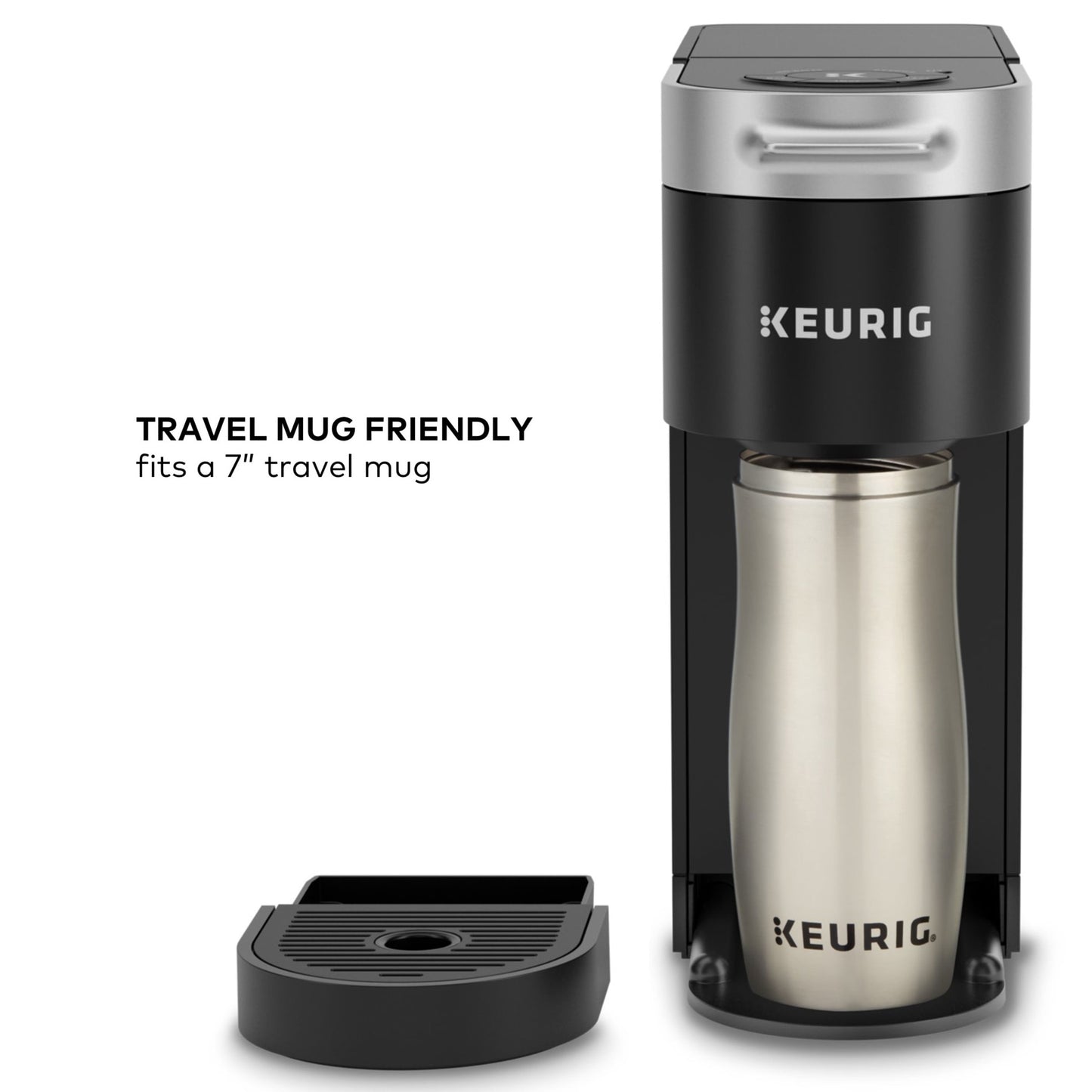 Keurig K-Slim Single Serve K-Cup Pod Coffee Maker, Multistream Technology, Black