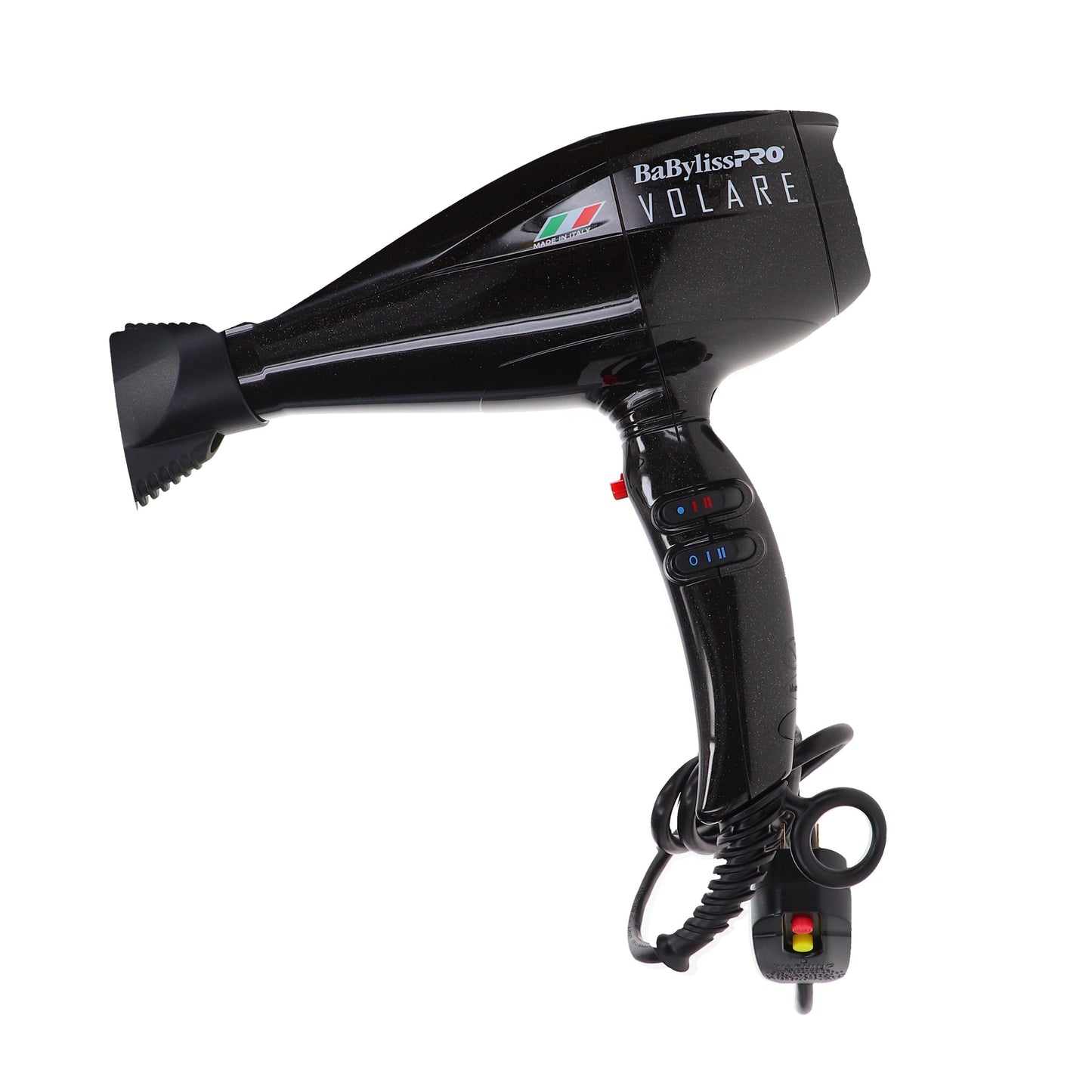 BaBylissPRO Nano Titanium Volare V1 Full-Size Dryer Ferrari-Designed Engine Black