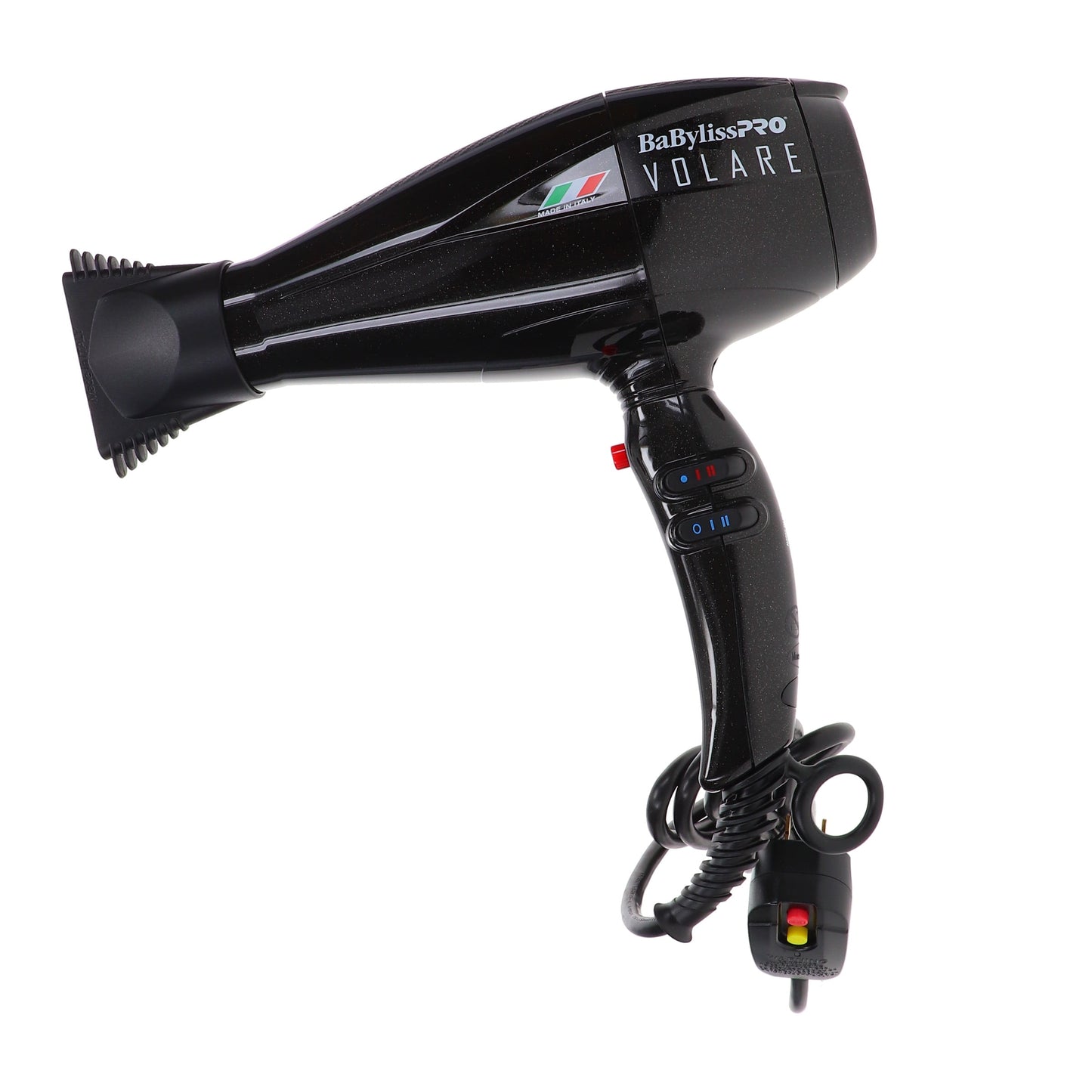 BaBylissPRO Nano Titanium Volare V1 Full-Size Dryer Ferrari-Designed Engine Black