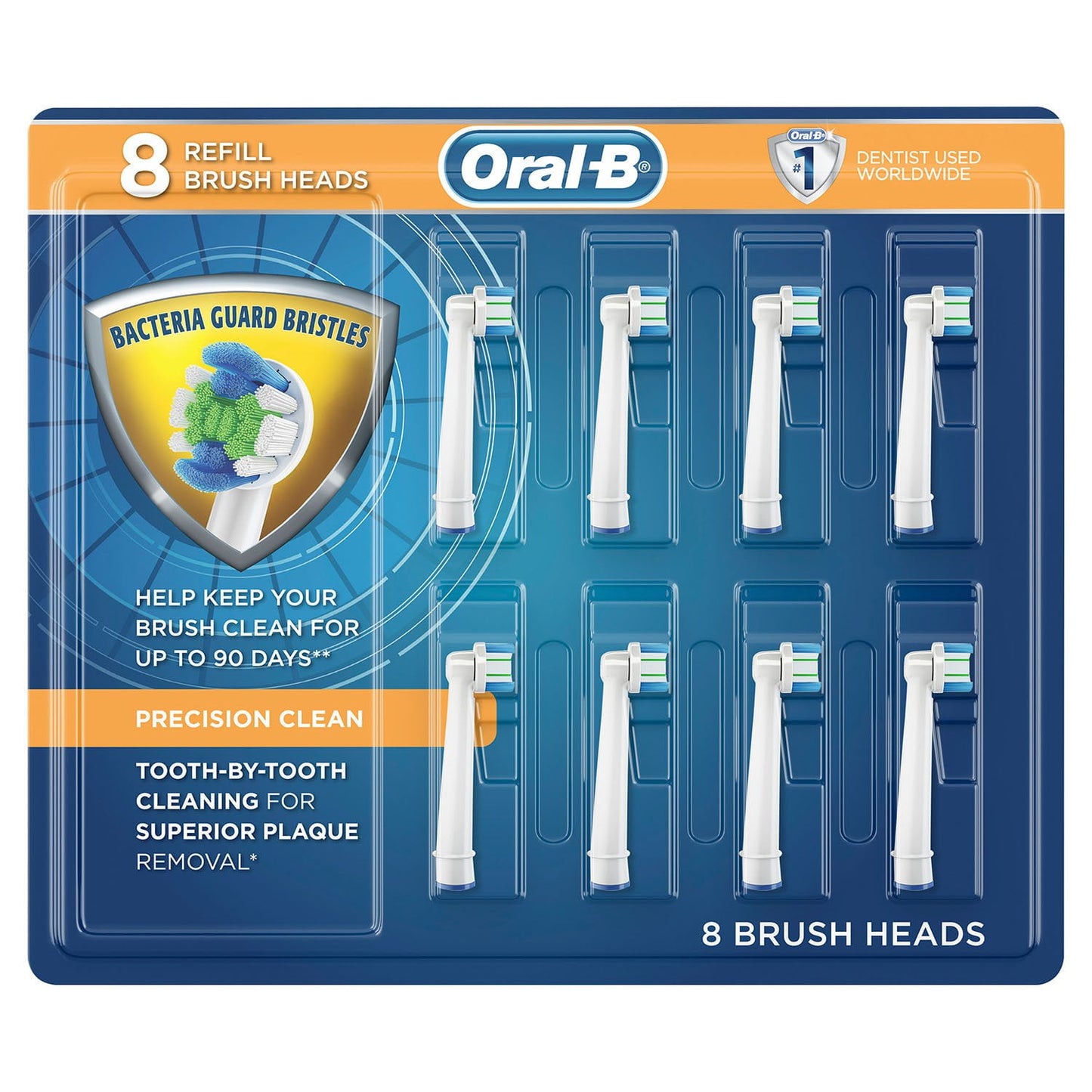Oral-B Replacement Brush Heads, Precision Clean (8 ct.)