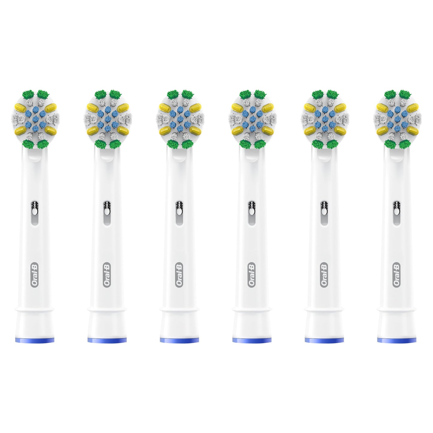 Oral-B Toothbrush Heads, FlossActionX X-Filament Replacement Brush Heads, 6 Count