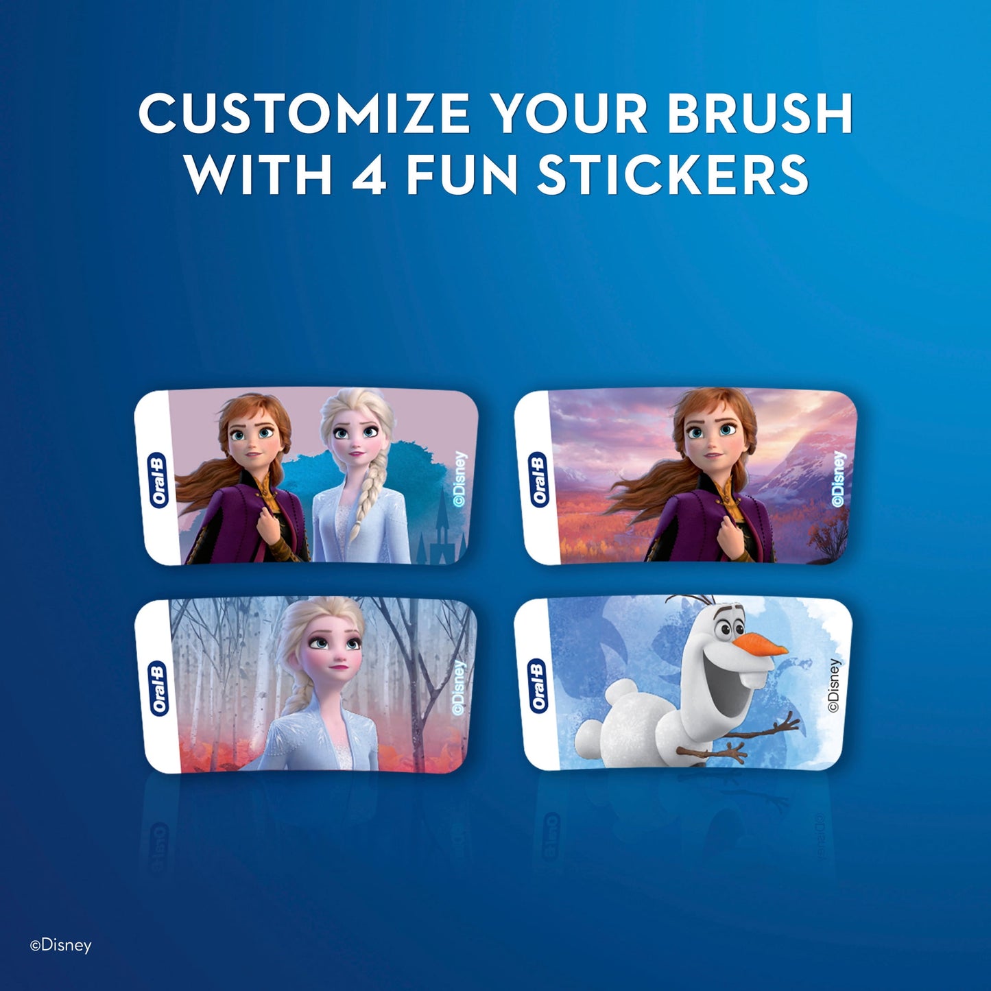 Oral-B Kids Electric Toothbrush featuring Disney's Frozen, for Kids 3+