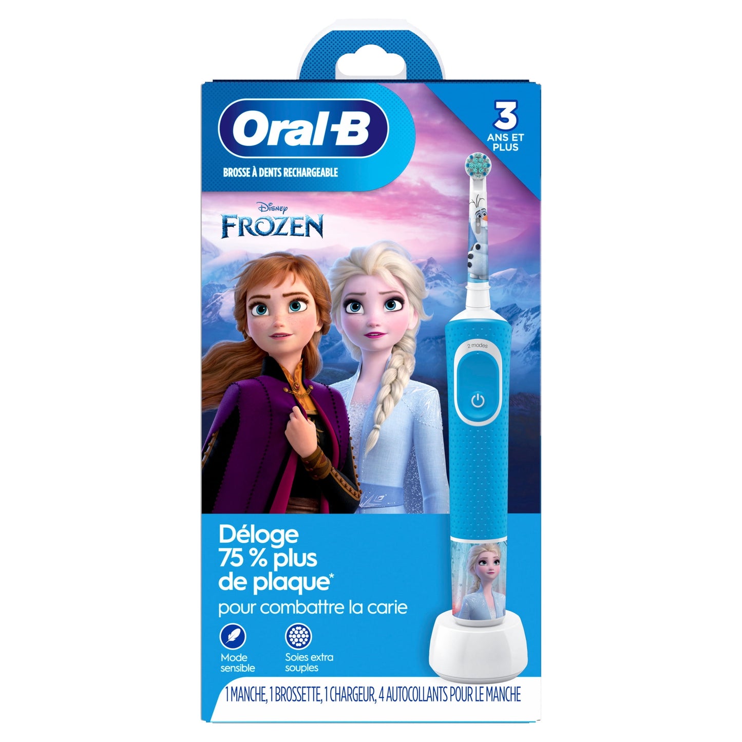 Oral-B Kids Electric Toothbrush featuring Disney's Frozen, for Kids 3+
